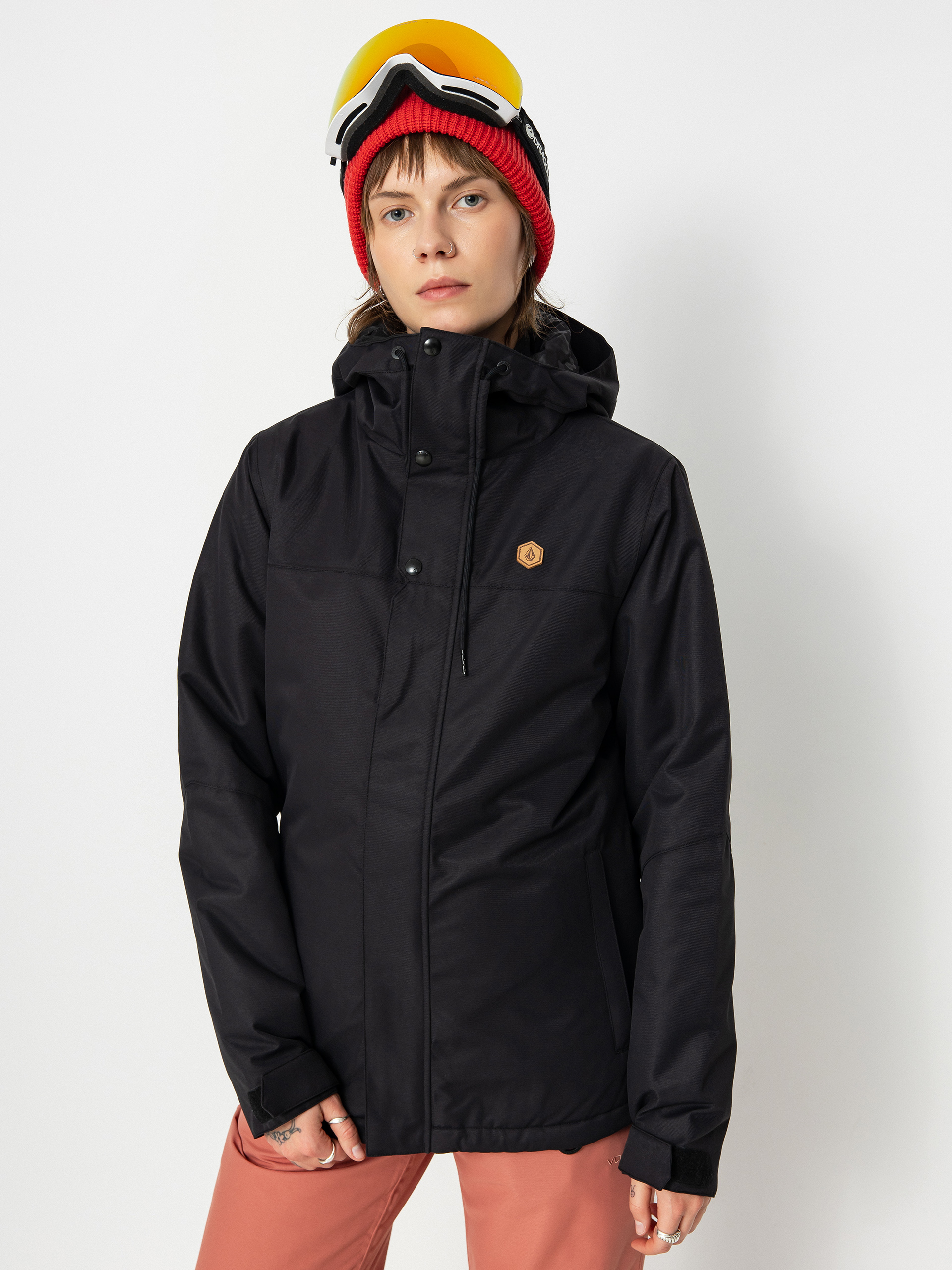 Snowboardovu00e1 bunda Volcom Bolt Ins Wmn (black)