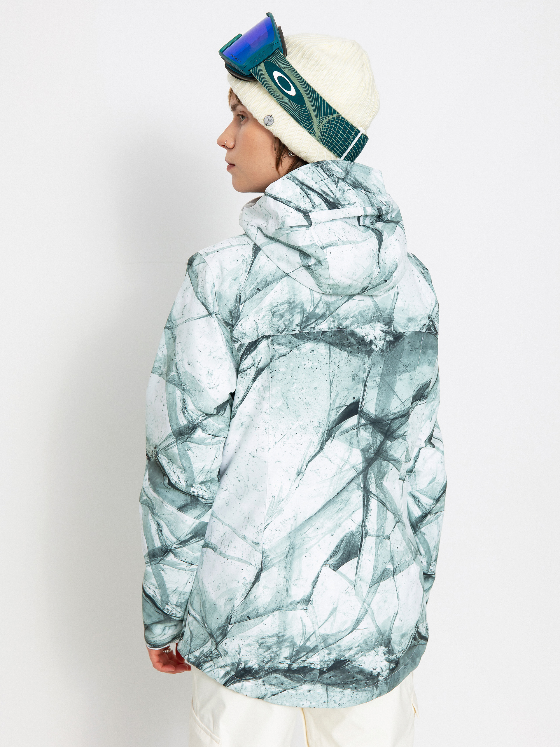 Dámská Snowboardová bunda Volcom Bolt Ins (white ice)