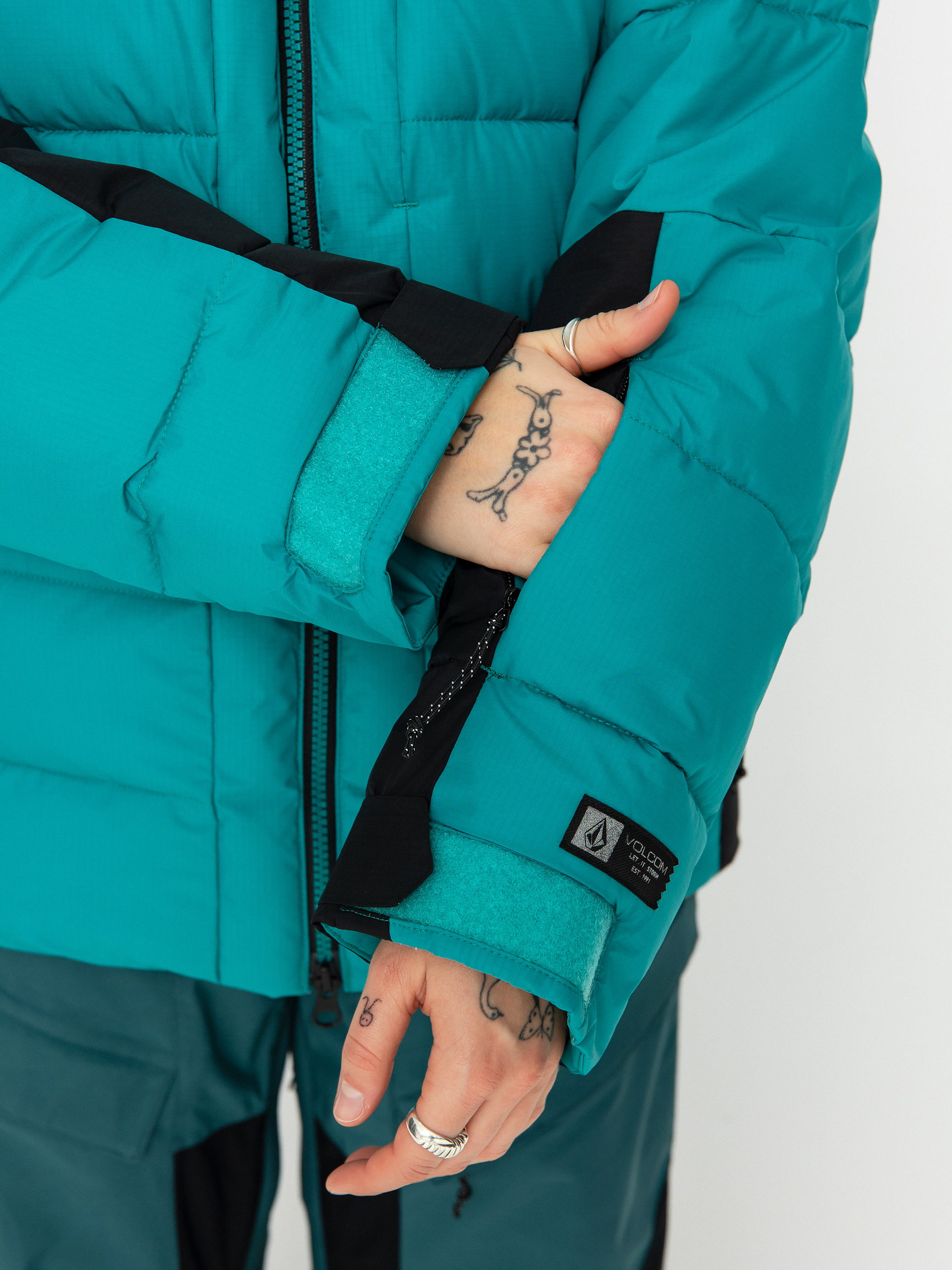 Dámská Snowboardová bunda Volcom Puffleup (vibrant green)