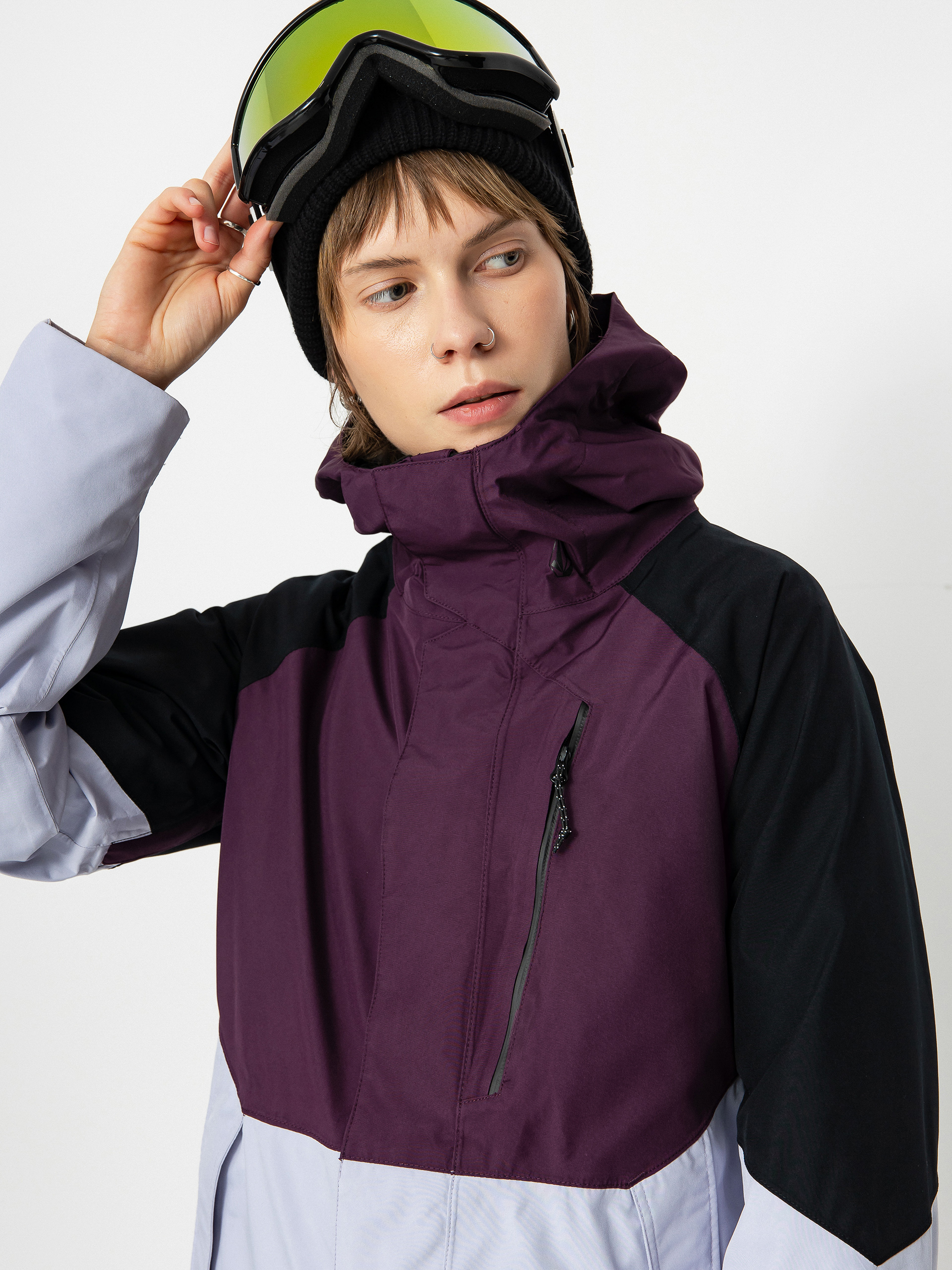 Dámská Snowboardová bunda Volcom V.Co Aris Gore Tex (blackberry)