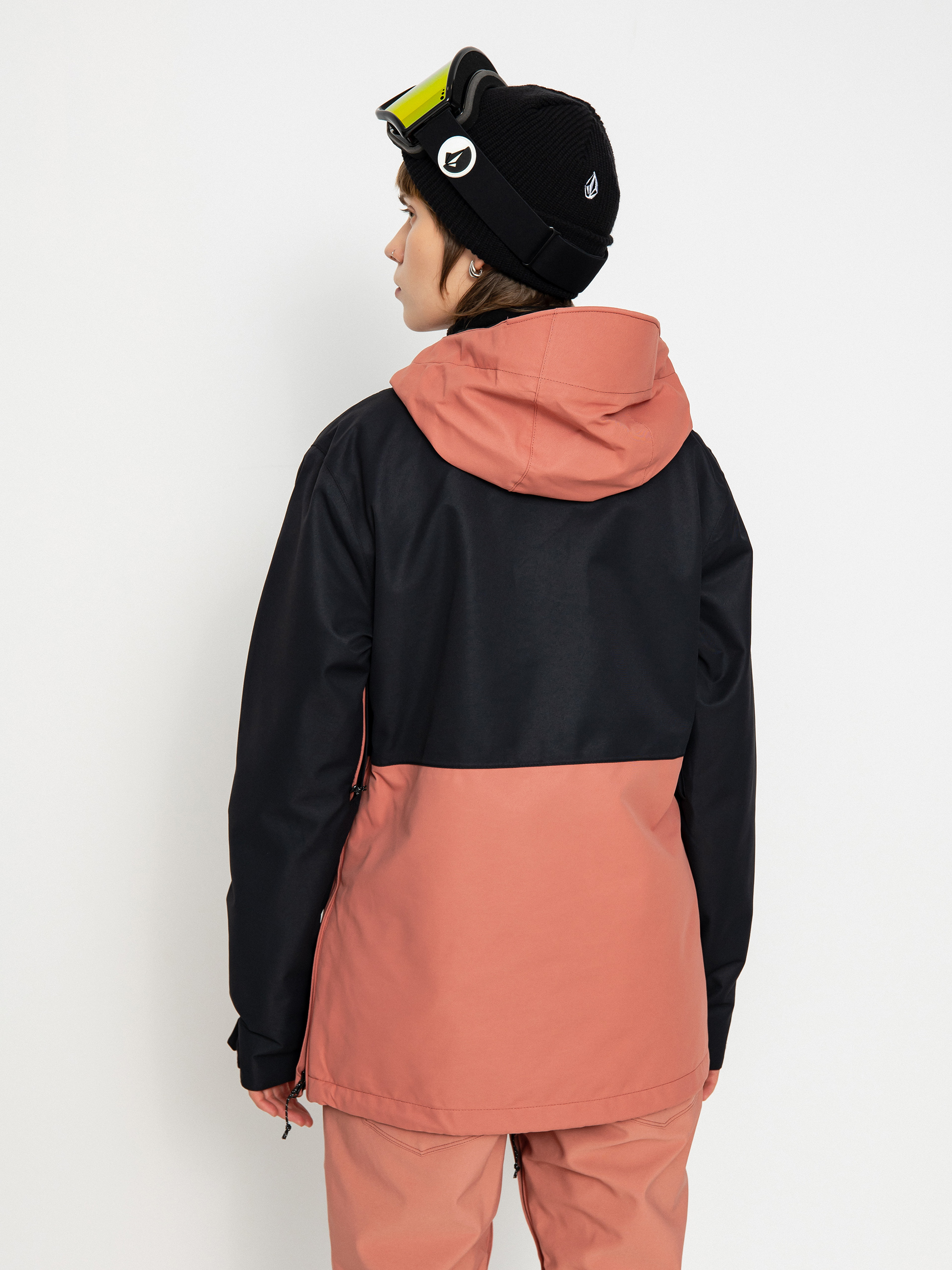 Dámská Snowboardová bunda Volcom Ashfield Pullover (earth pink)