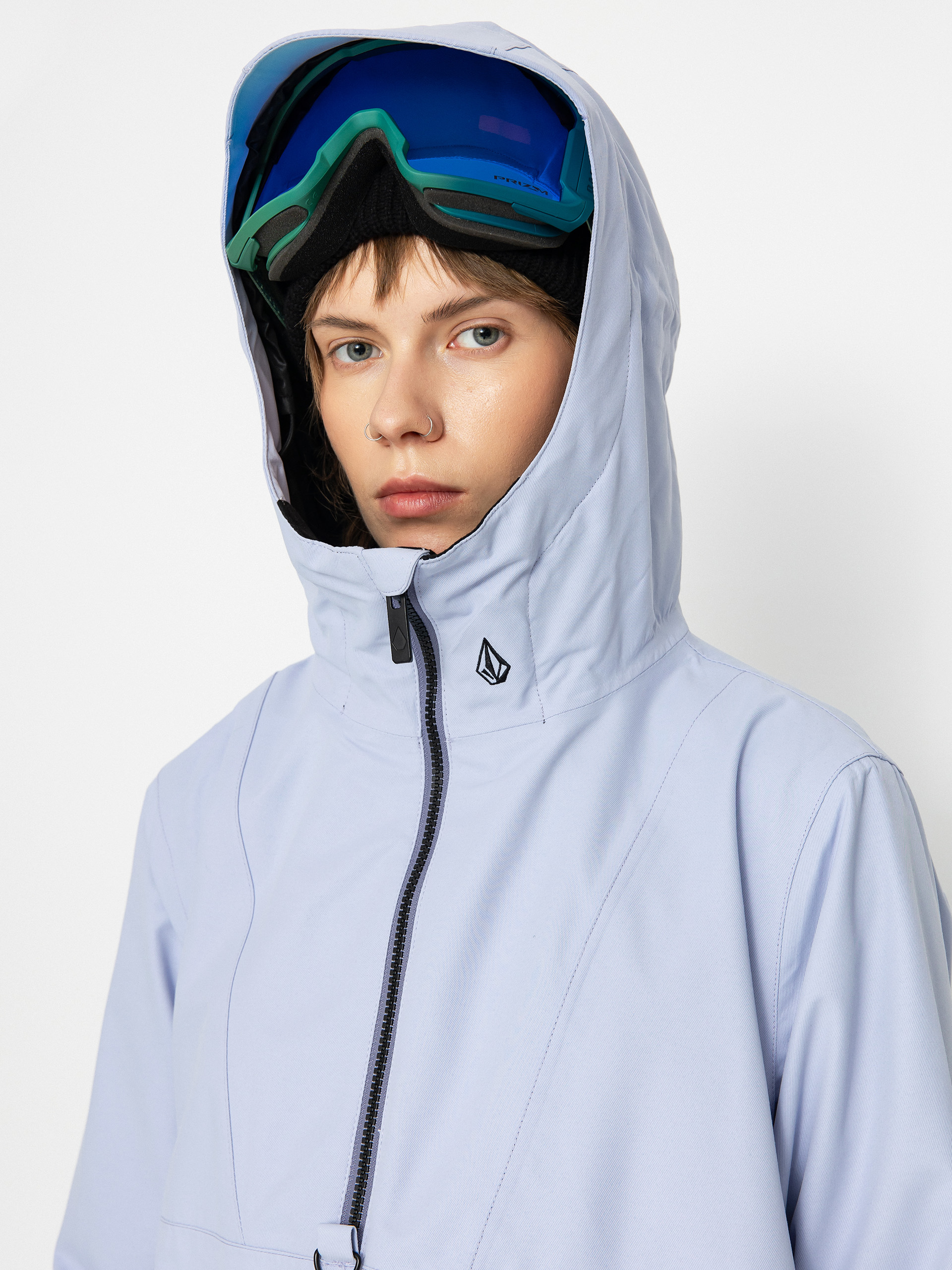 Dámská Snowboardová bunda Volcom Ashfield Pullover (lilac ash)