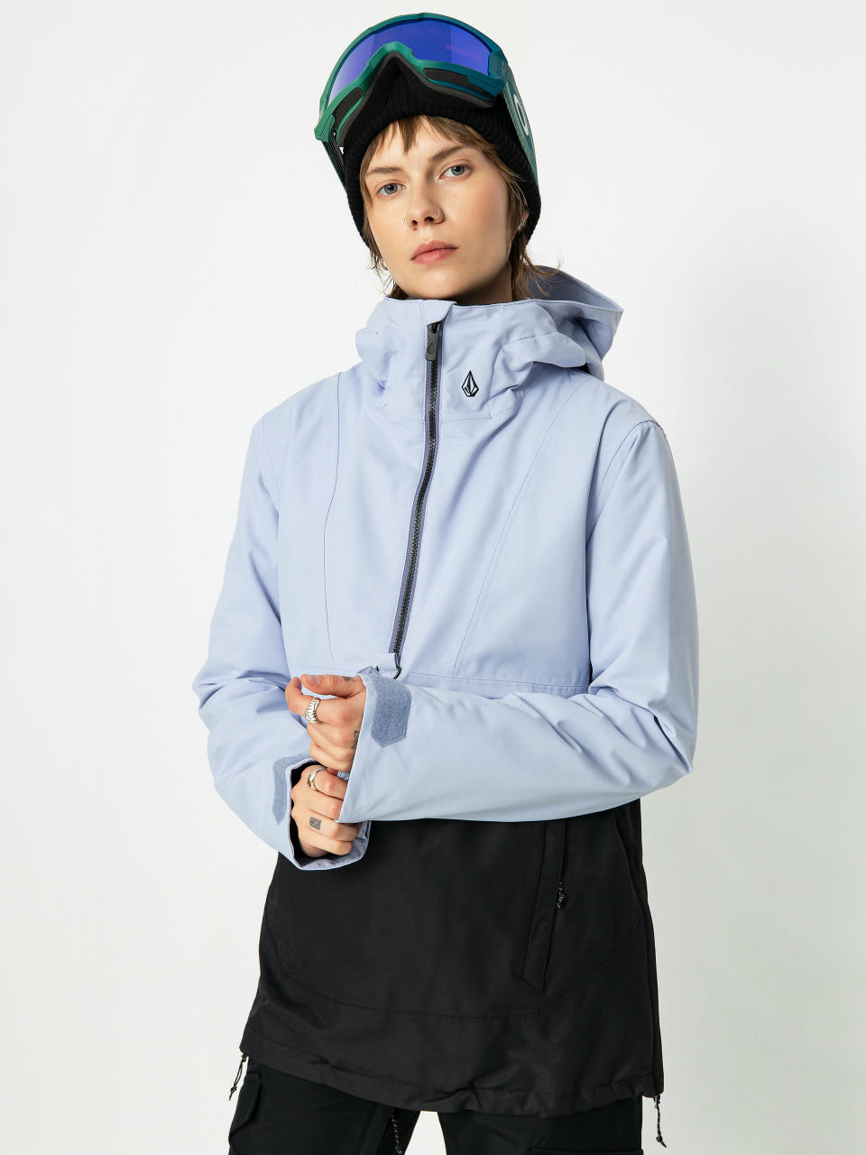 Dámská Snowboardová bunda Volcom Ashfield Pullover (lilac ash)