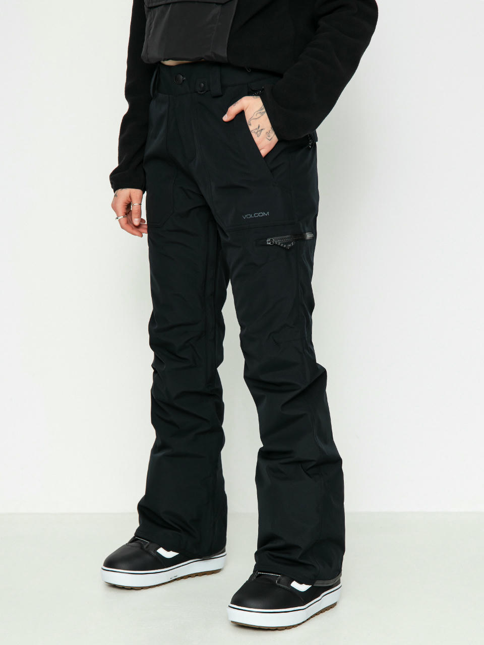 Dámské Snowboardové kalhoty Volcom Knox Ins Gore Tex (black)