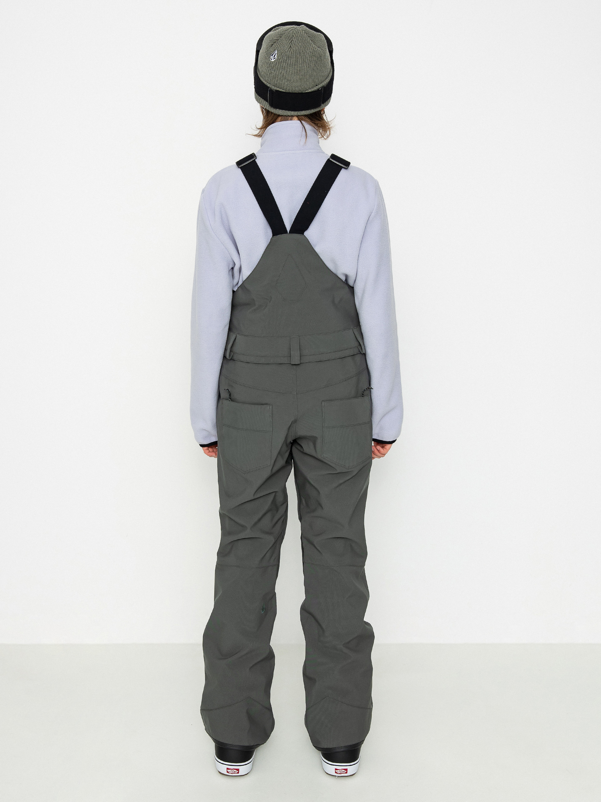 Dámské Snowboardové kalhoty Volcom Swift Bib Overall (eucalyptus)