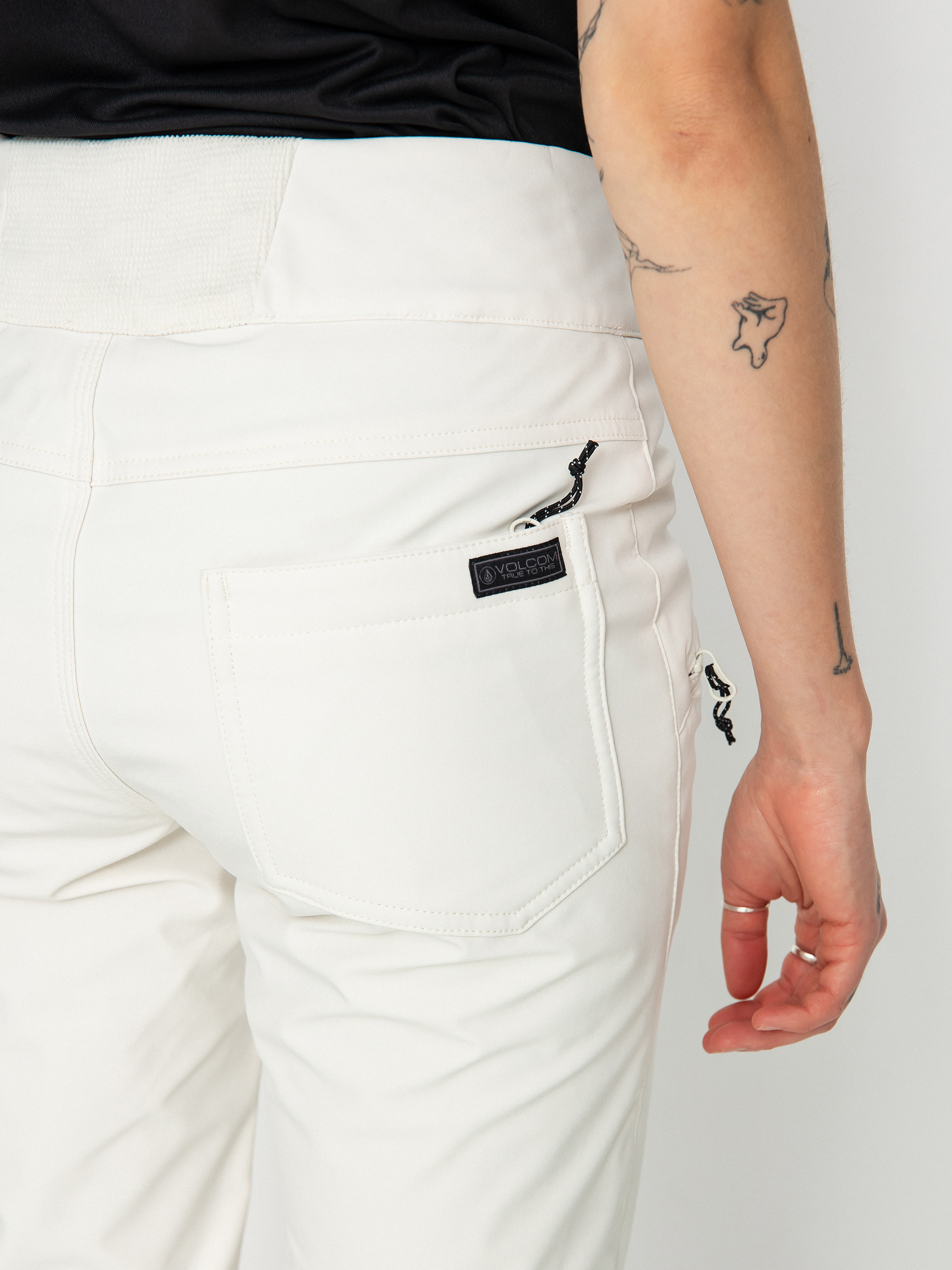 Dámské Snowboardové kalhoty Volcom Battle Stretch Hr (moonbeam)