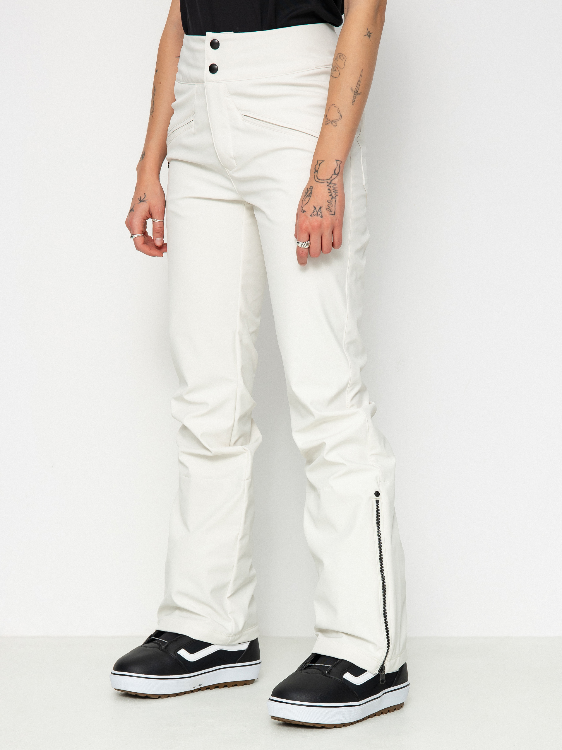 Dámské Snowboardové kalhoty Volcom Battle Stretch Hr (moonbeam)