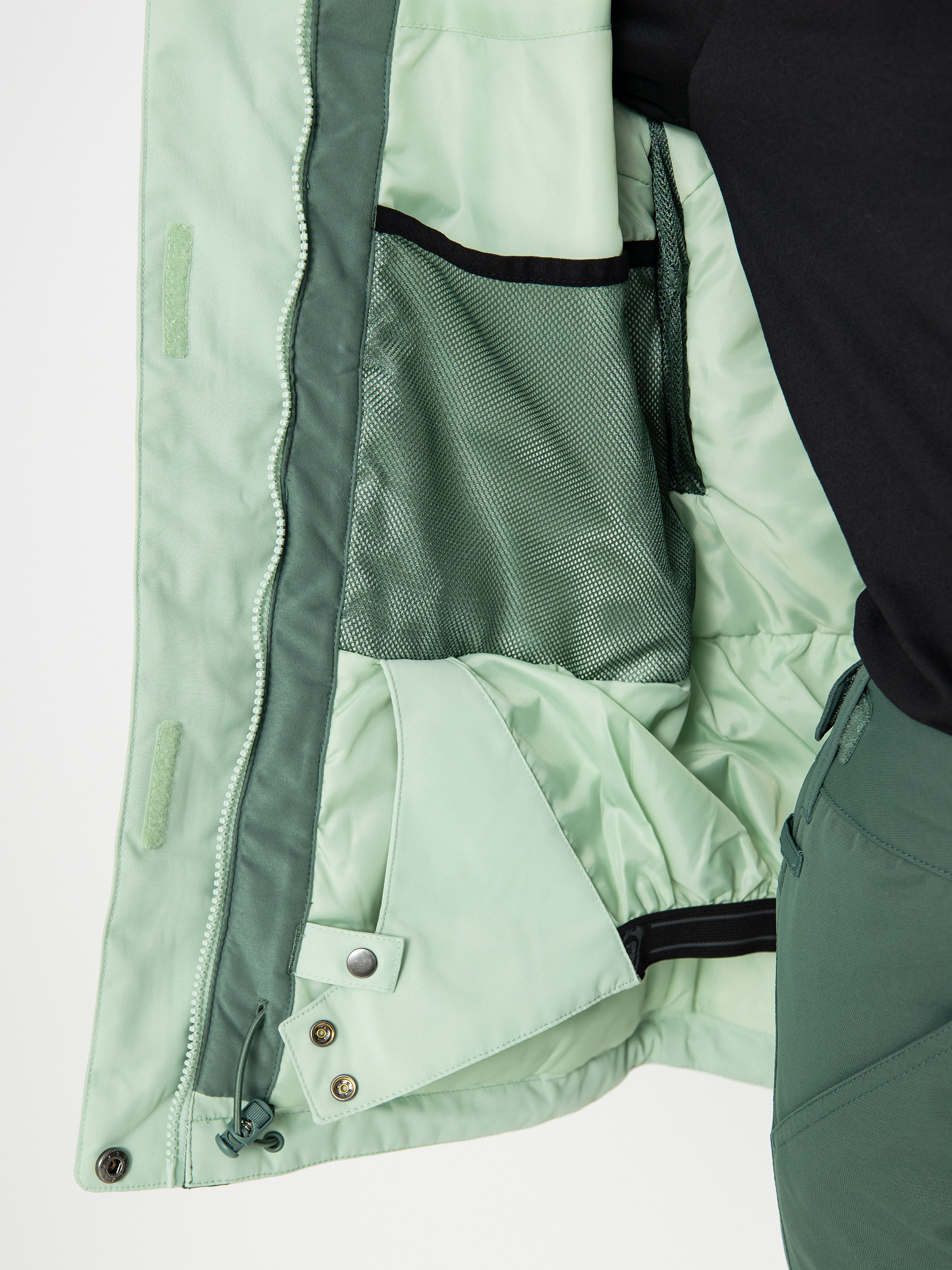 Dámská Snowboardová bunda Roxy Jetty Block (dark forest wild)