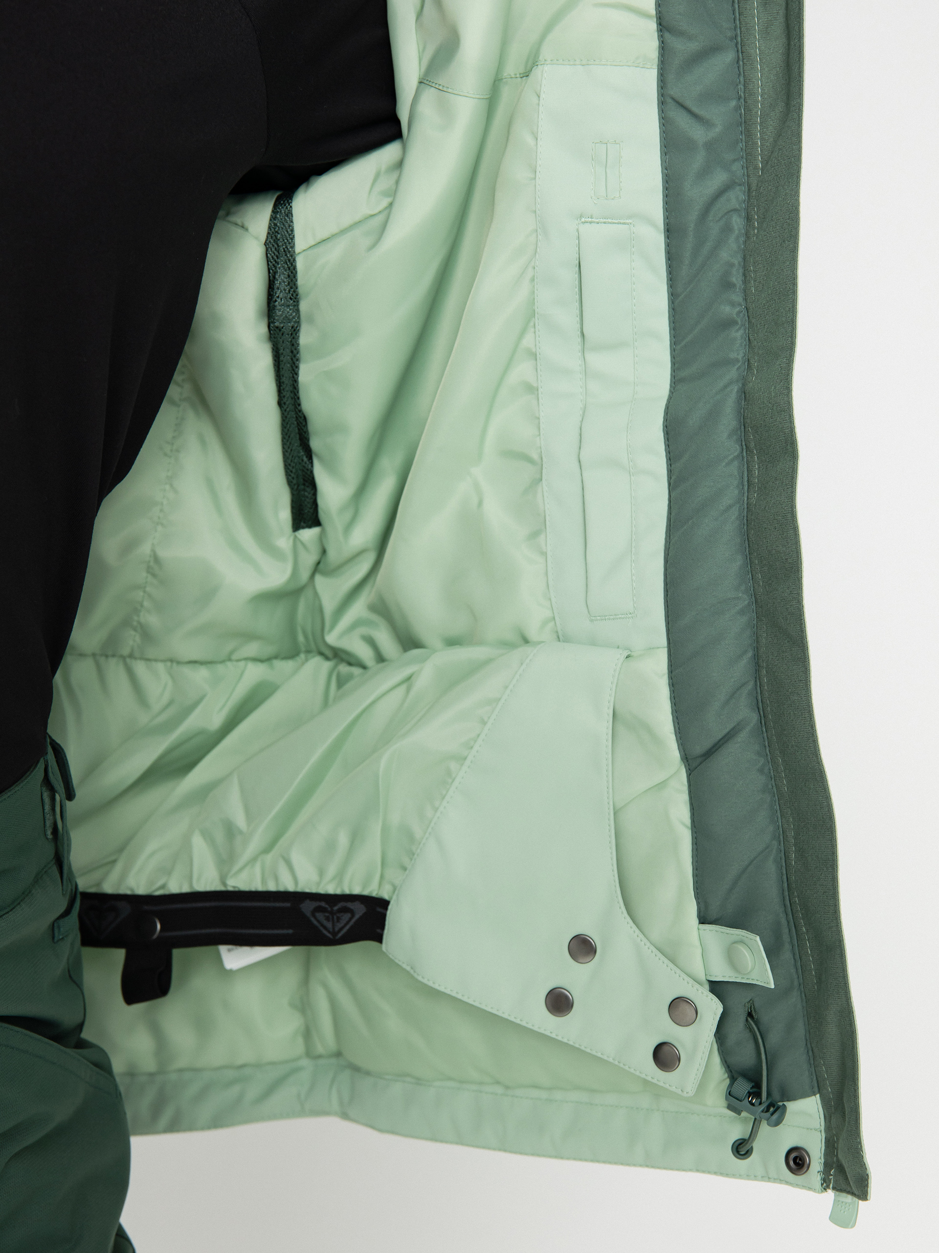 Dámská Snowboardová bunda Roxy Jetty Block (dark forest wild)