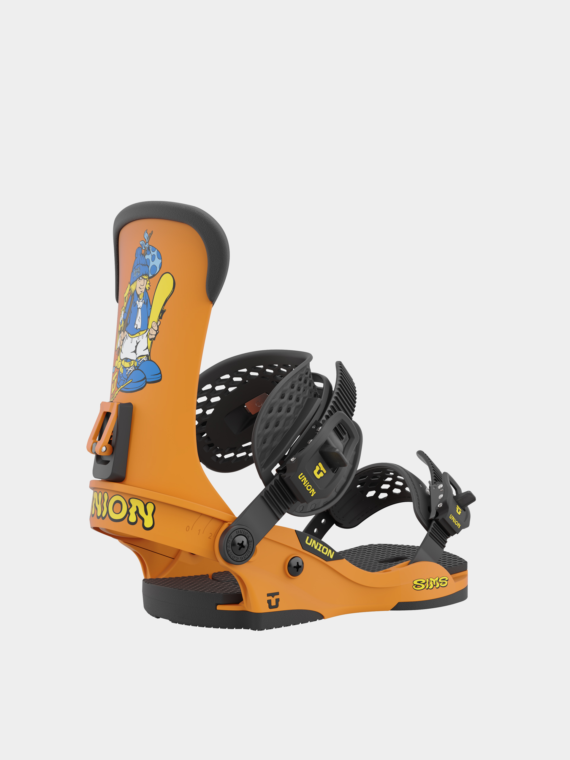 Pánské Snowboardové vázání Union Sims Nub 93 (orange)