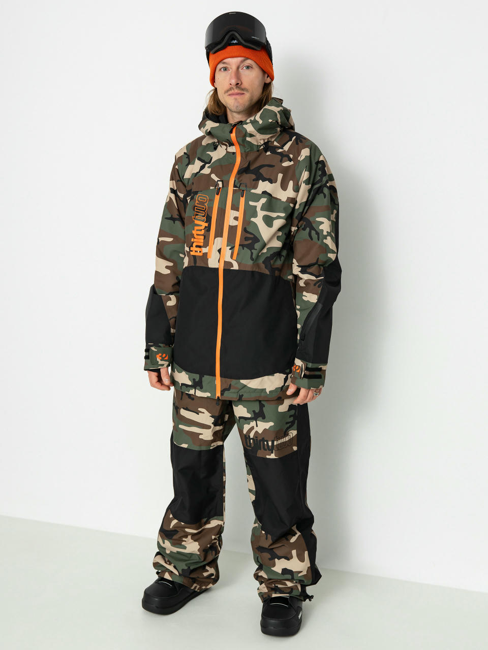 Pánská Snowboardová bunda ThirtyTwo Lashed Insulated (black/camo)