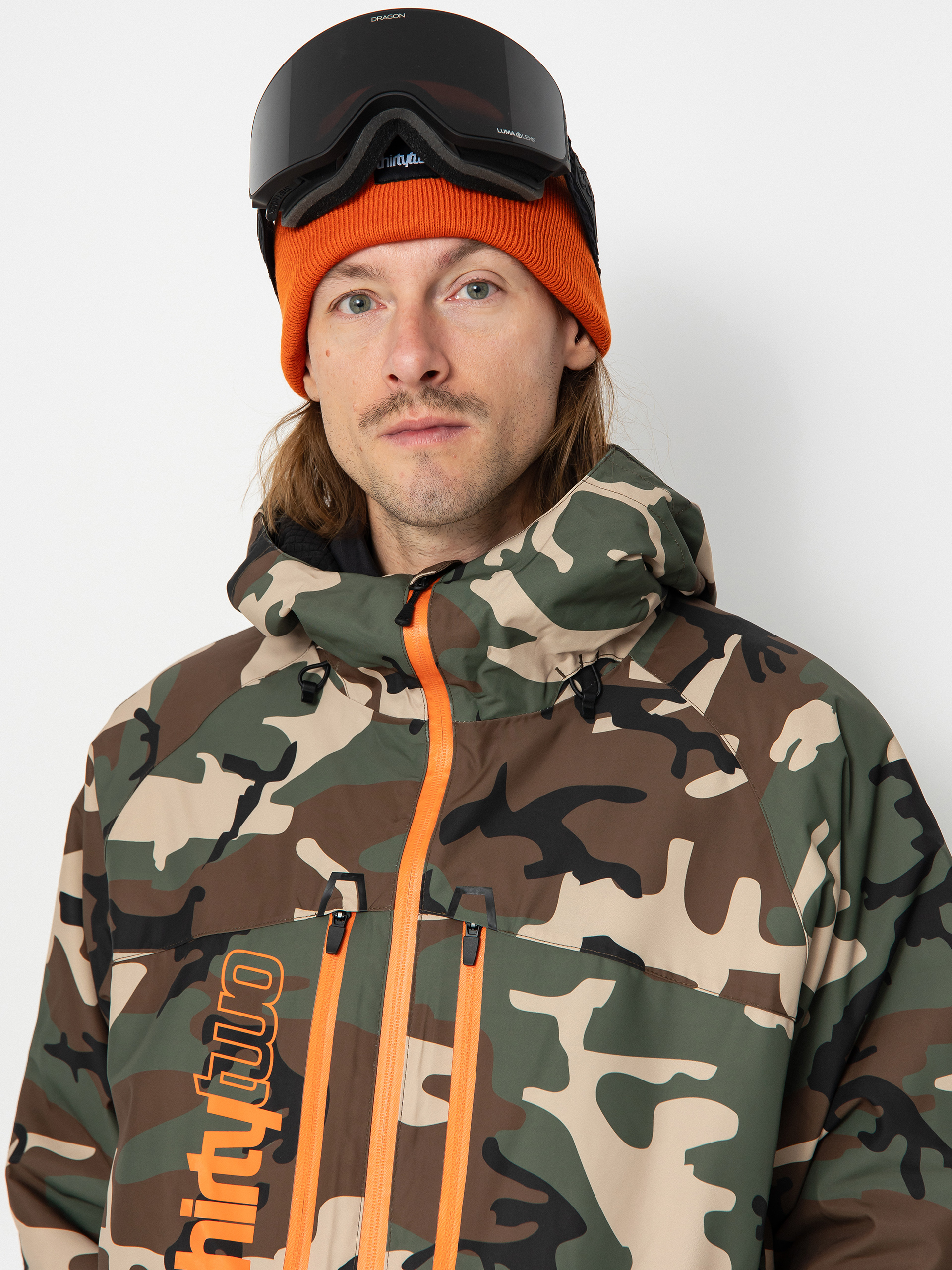 Pánská Snowboardová bunda ThirtyTwo Lashed Insulated (black/camo)