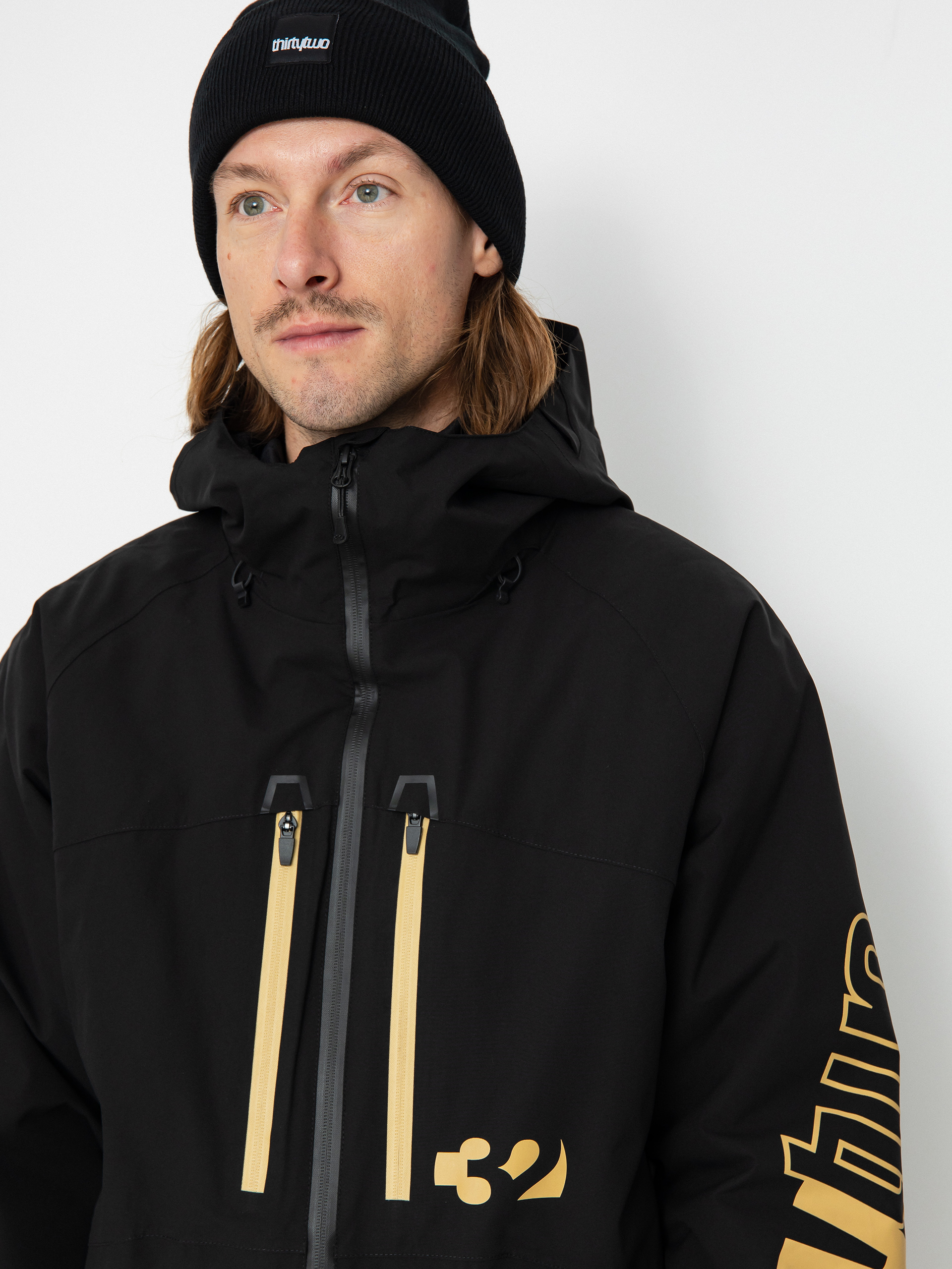 Pánská Snowboardová bunda ThirtyTwo Lashed Insulated (black/tan)