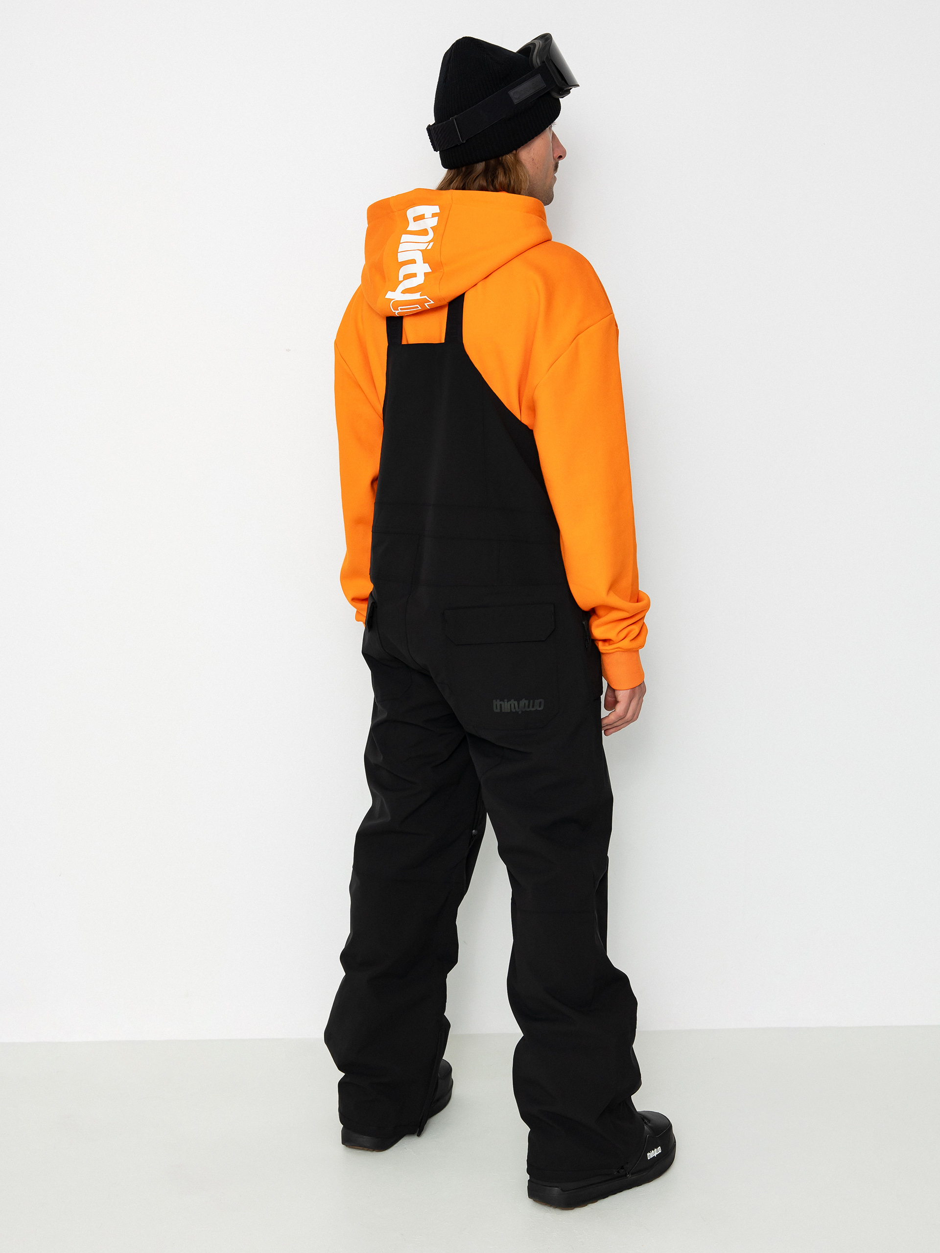 Pánské Snowboardové kalhoty ThirtyTwo Basement Bib (black)