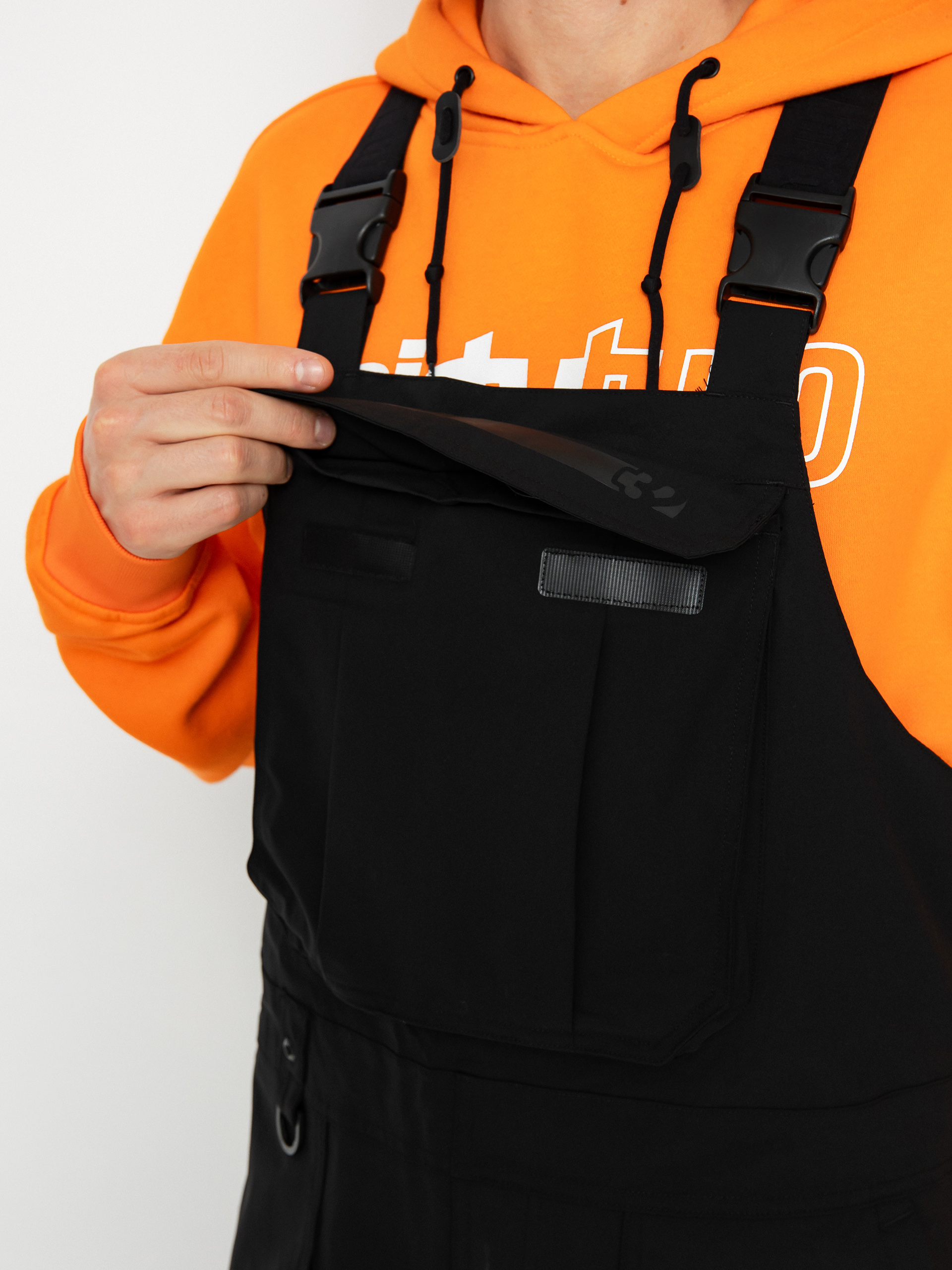 Pánské Snowboardové kalhoty ThirtyTwo Basement Bib (black)