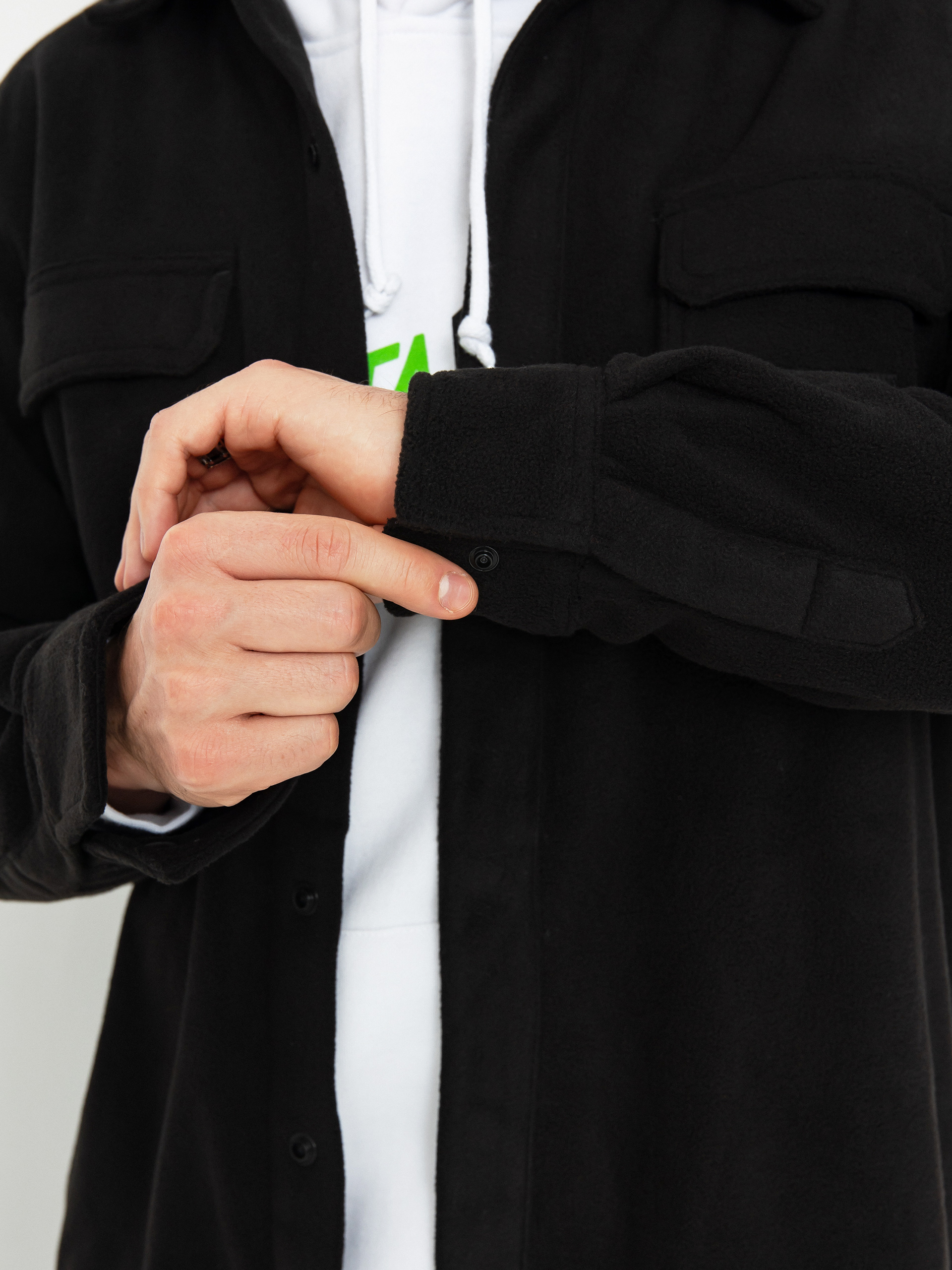 Košile ThirtyTwo Rest Stop Shirt (black)