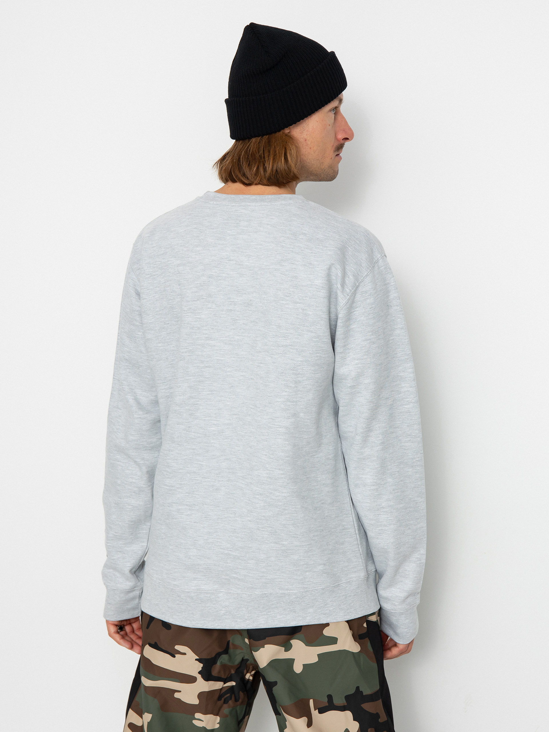 Mikina ThirtyTwo Bonecrusher Crew (grey/heather)