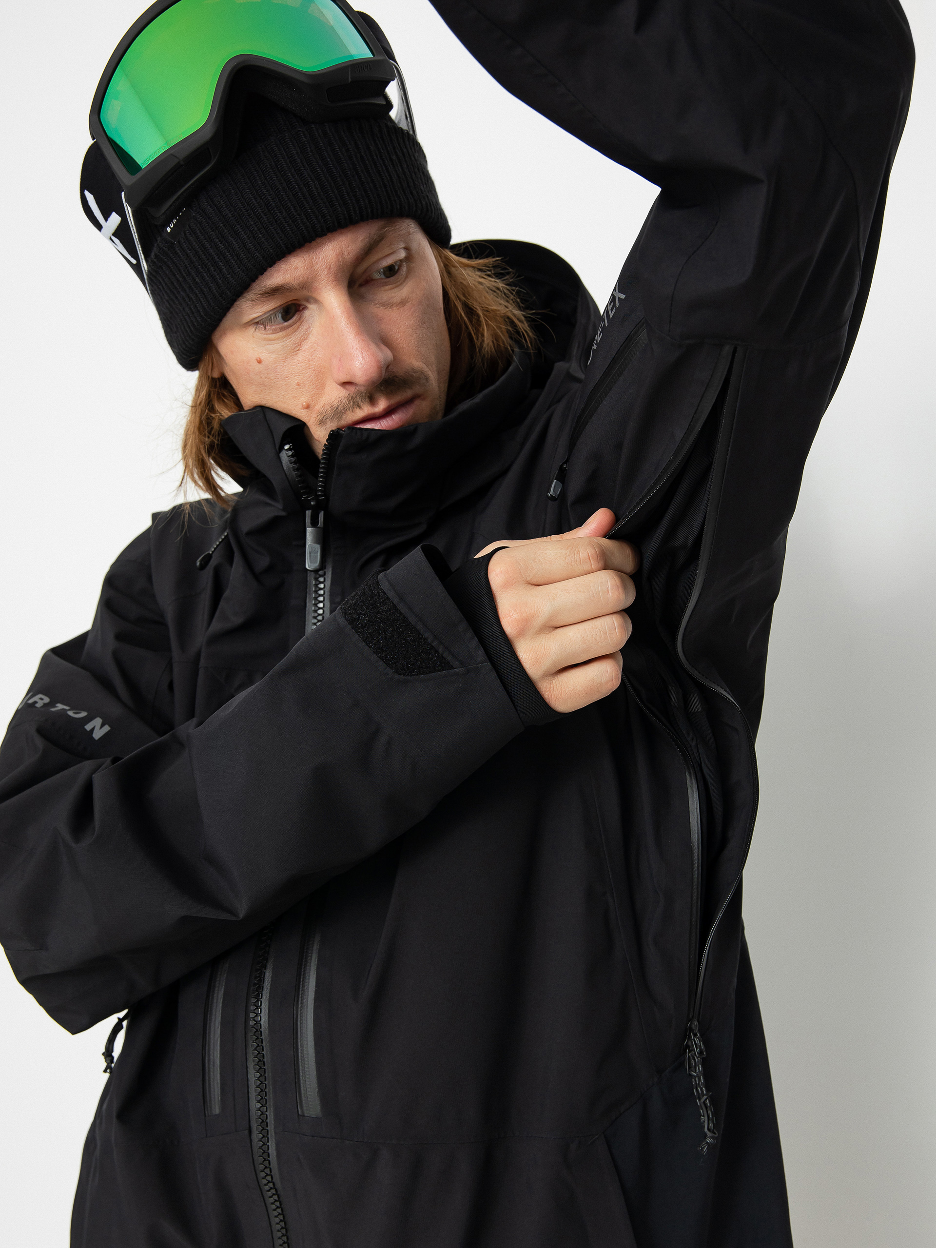 Pánská Snowboardová bunda Burton Ak Gore Swash (true black)