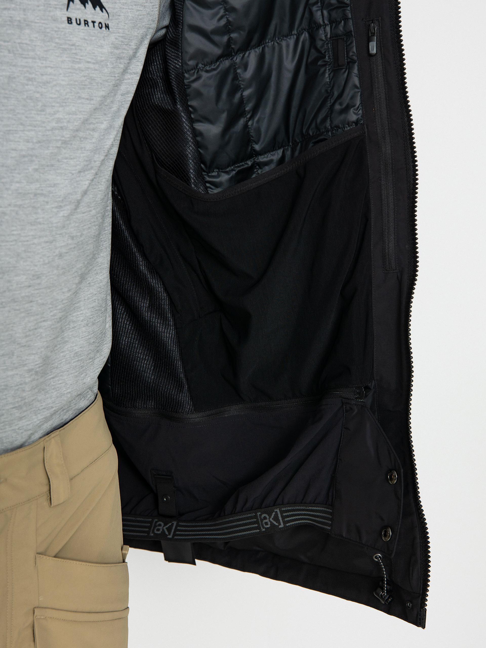 Pánská Snowboardová bunda Burton Ak Gore Swash (true black)