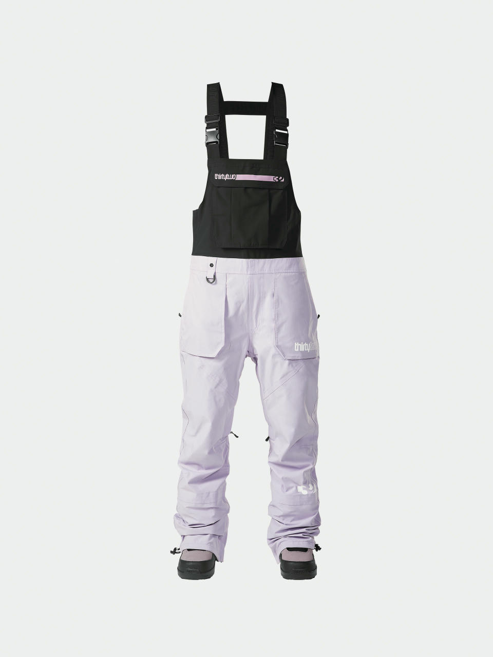 Snowboardové kalhoty ThirtyTwo Basement Bib Wmn (lavender)