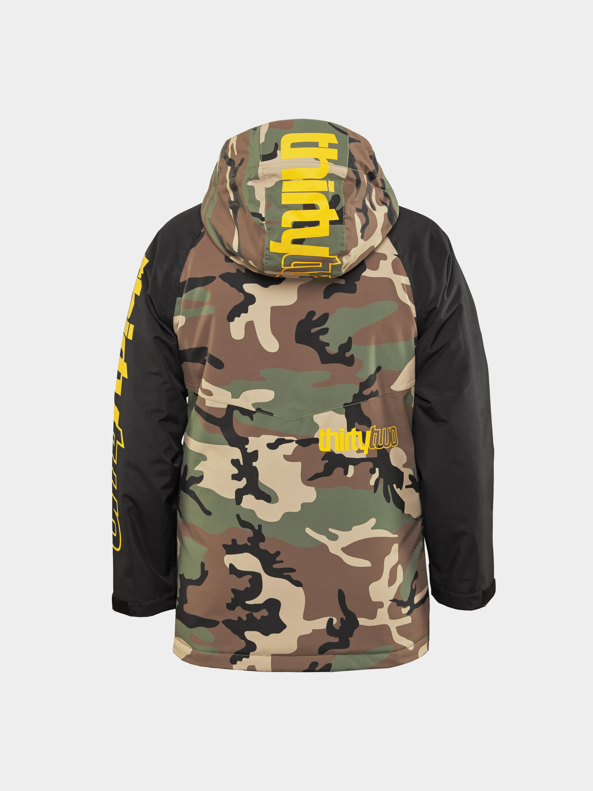 Snowboardová bunda ThirtyTwo Youth Grasser Insulated JR (black/camo)