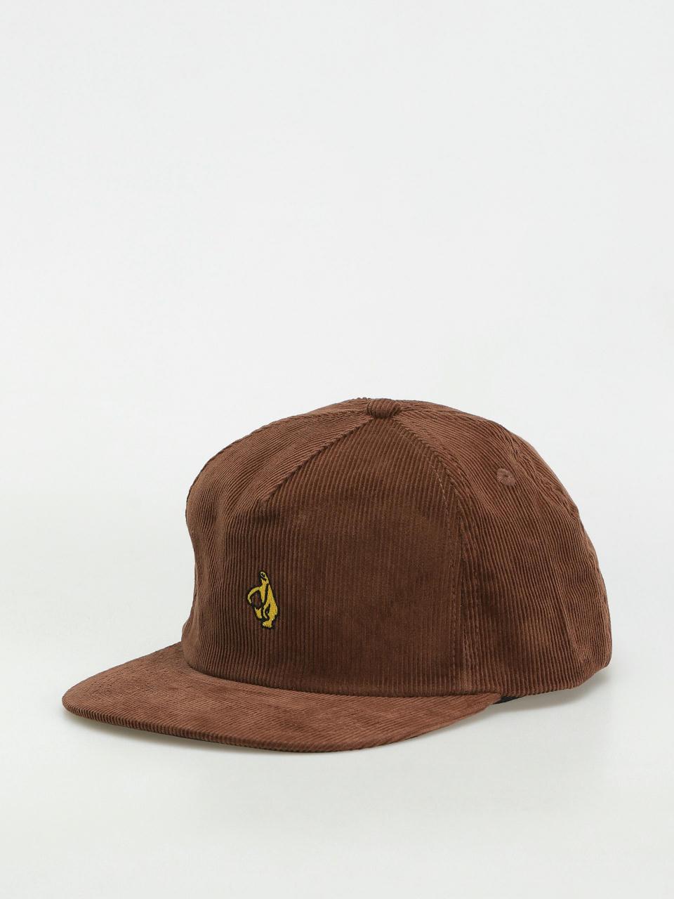 Kšiltovka Krooked Adj Shmoo Snapback (brown/gold)