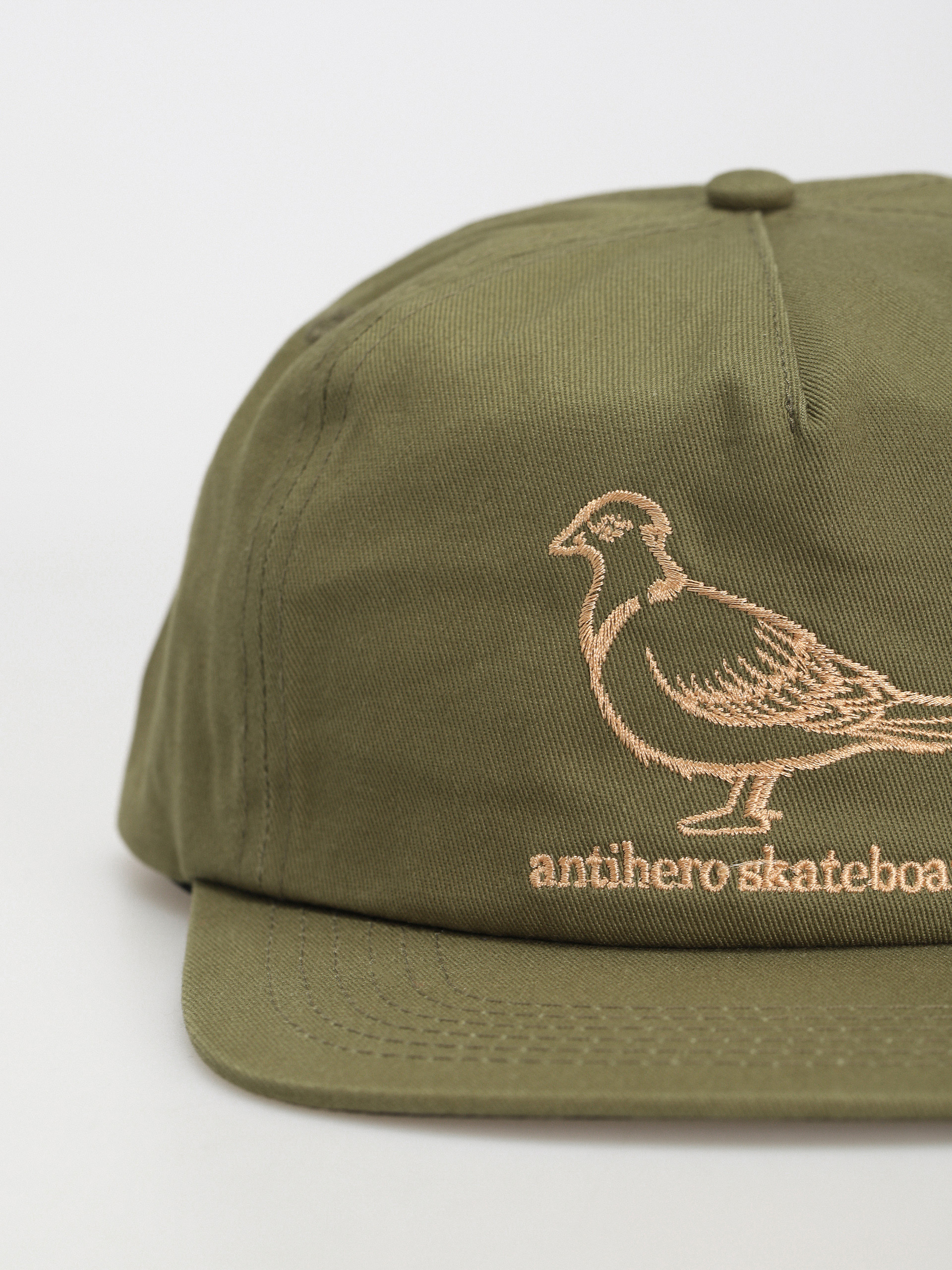 Kšiltovka Antihero Basic Pigeon Snapback (moss green)