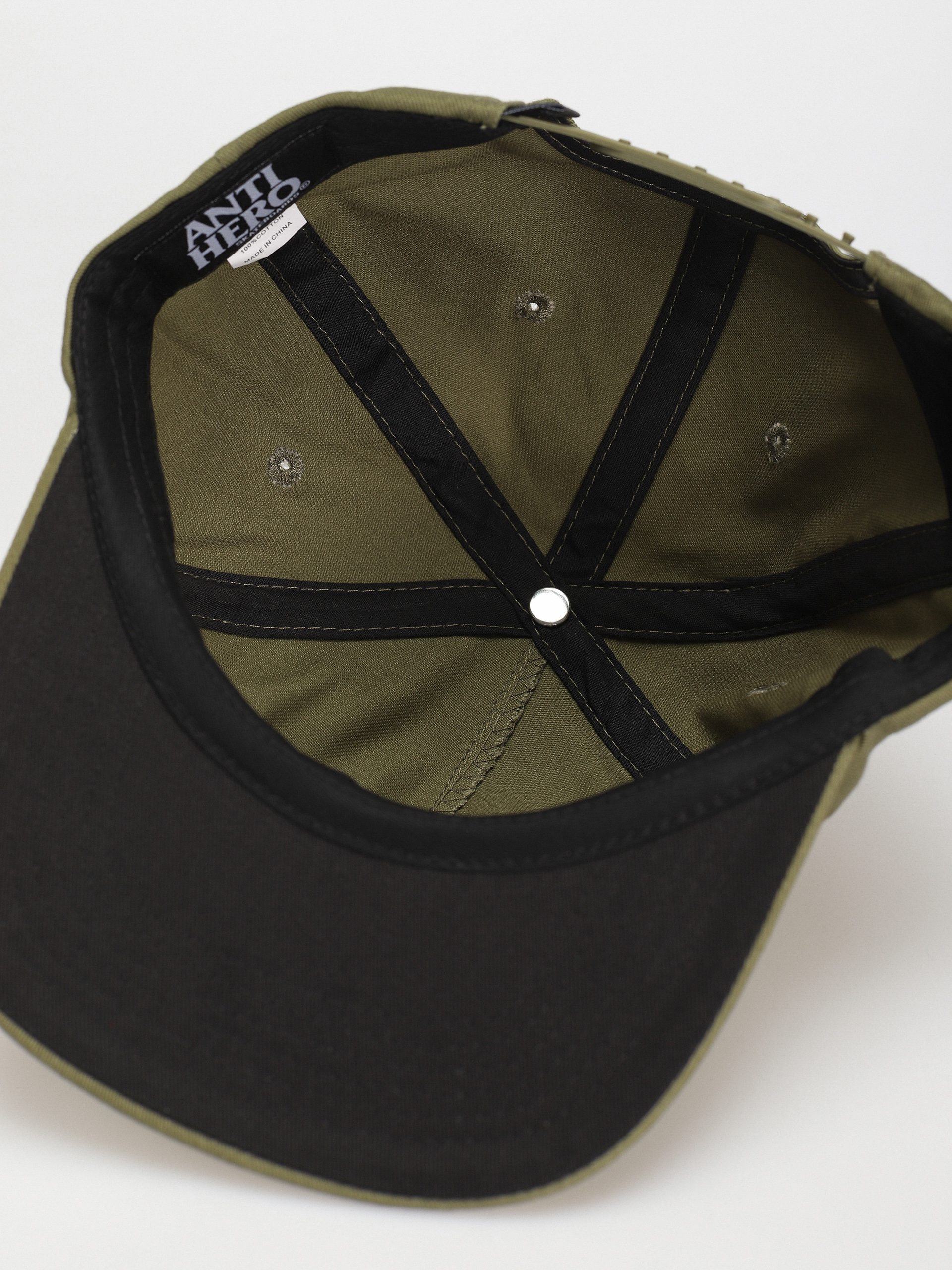 Kšiltovka Antihero Basic Pigeon Snapback (moss green)