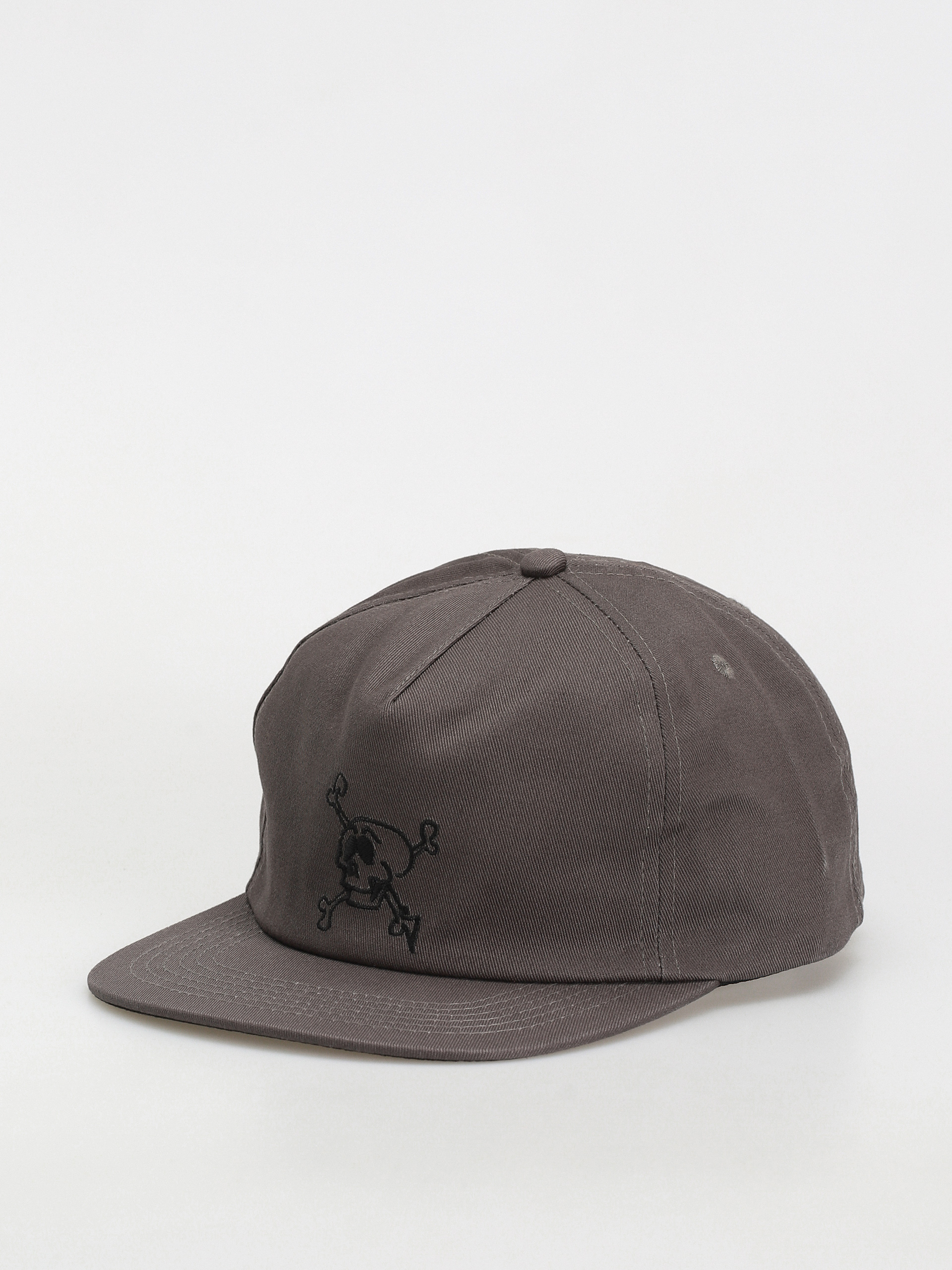 Kšiltovka Krooked Adj Style Snapback (charcoal/black)