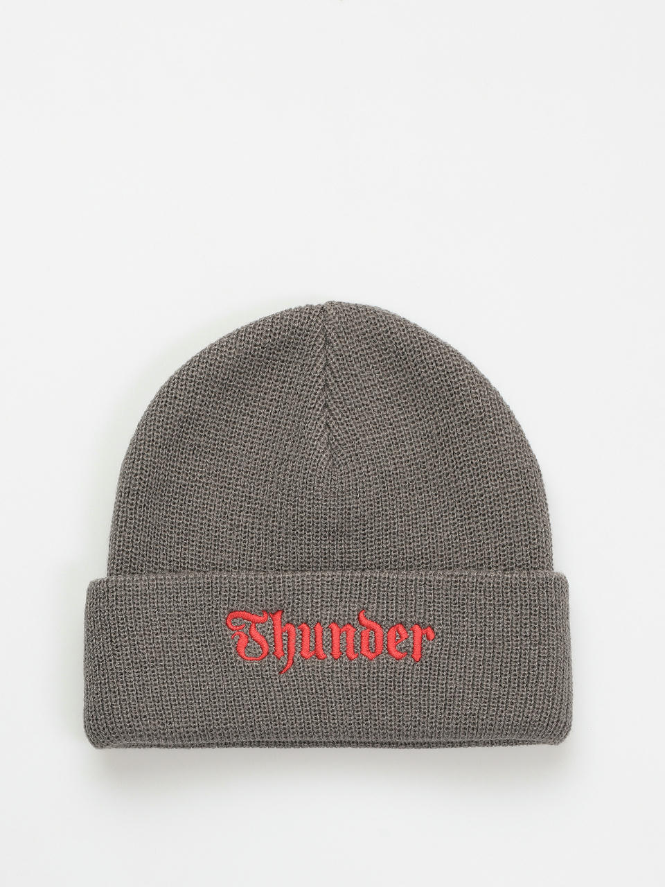 Čepice Thunder Script Cuff Beanie (charcoal/red)