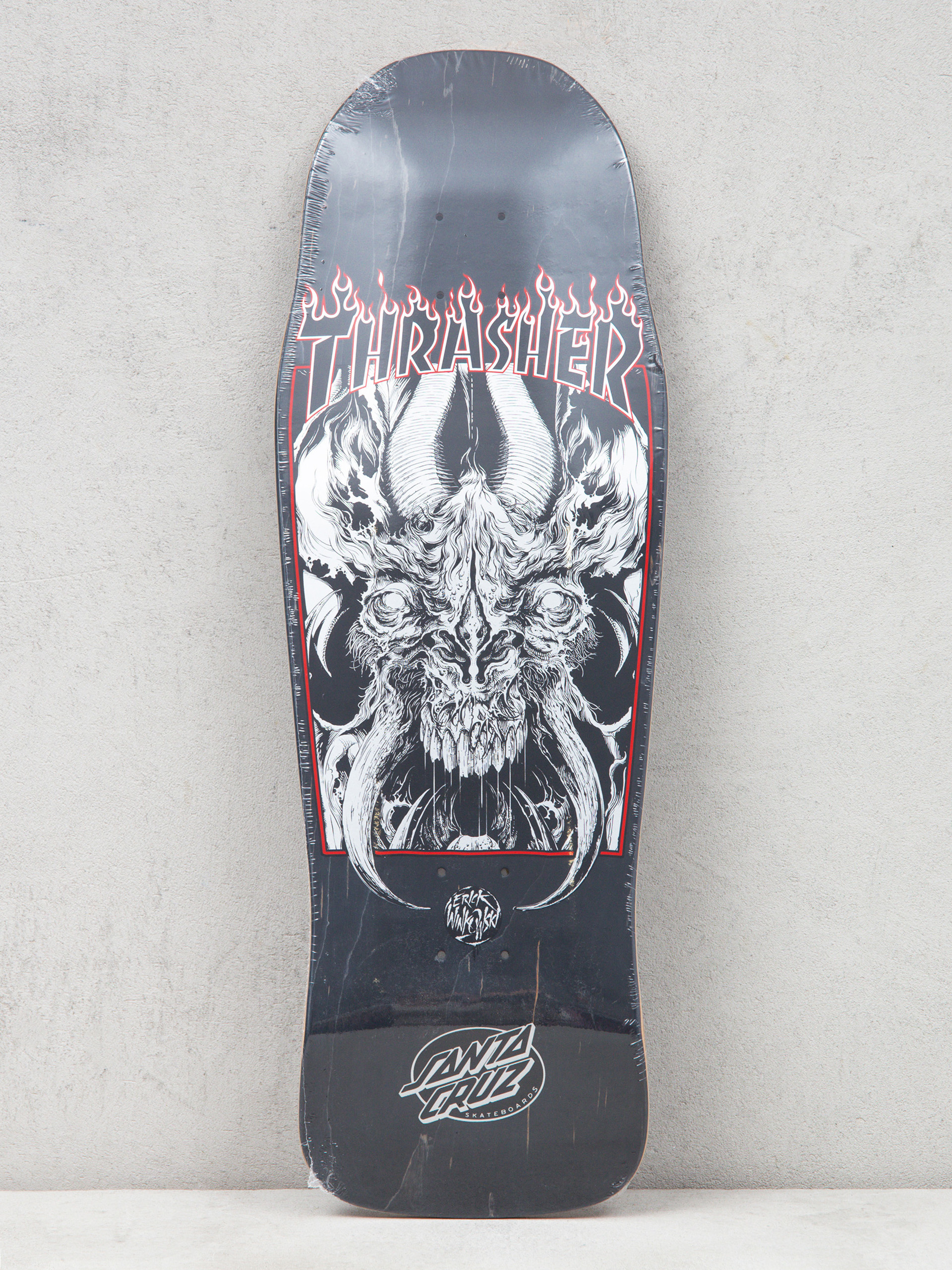 Deska Santa Cruz X Thrasher Winkowski Primeval Shaped (black)