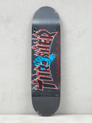 Deska Santa Cruz X Thrasher Screaming Flame Logo (black)