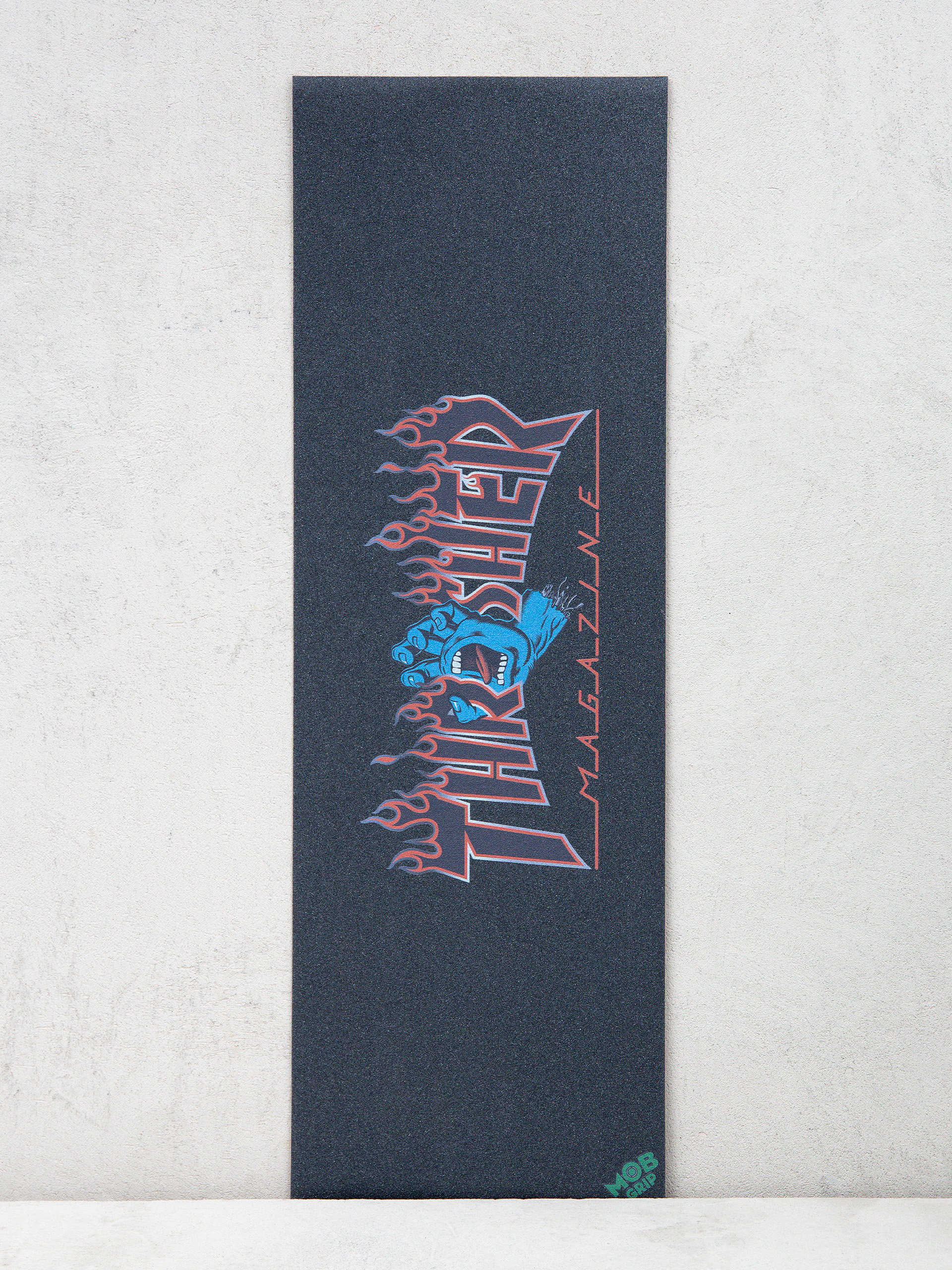 Autocollant Thrasher Vintage Années 90 – Extra Large 9,7x3,5, Bleu/blanc
