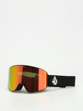 Brýle na snowboard Volcom Odyssey (matte black/red chrome+bl yellow)