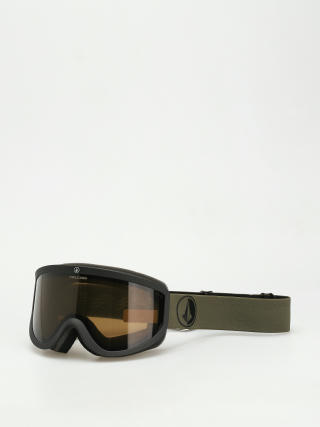 Brýle na snowboard Volcom Footprints (military/black/light bronze+bl yellow)