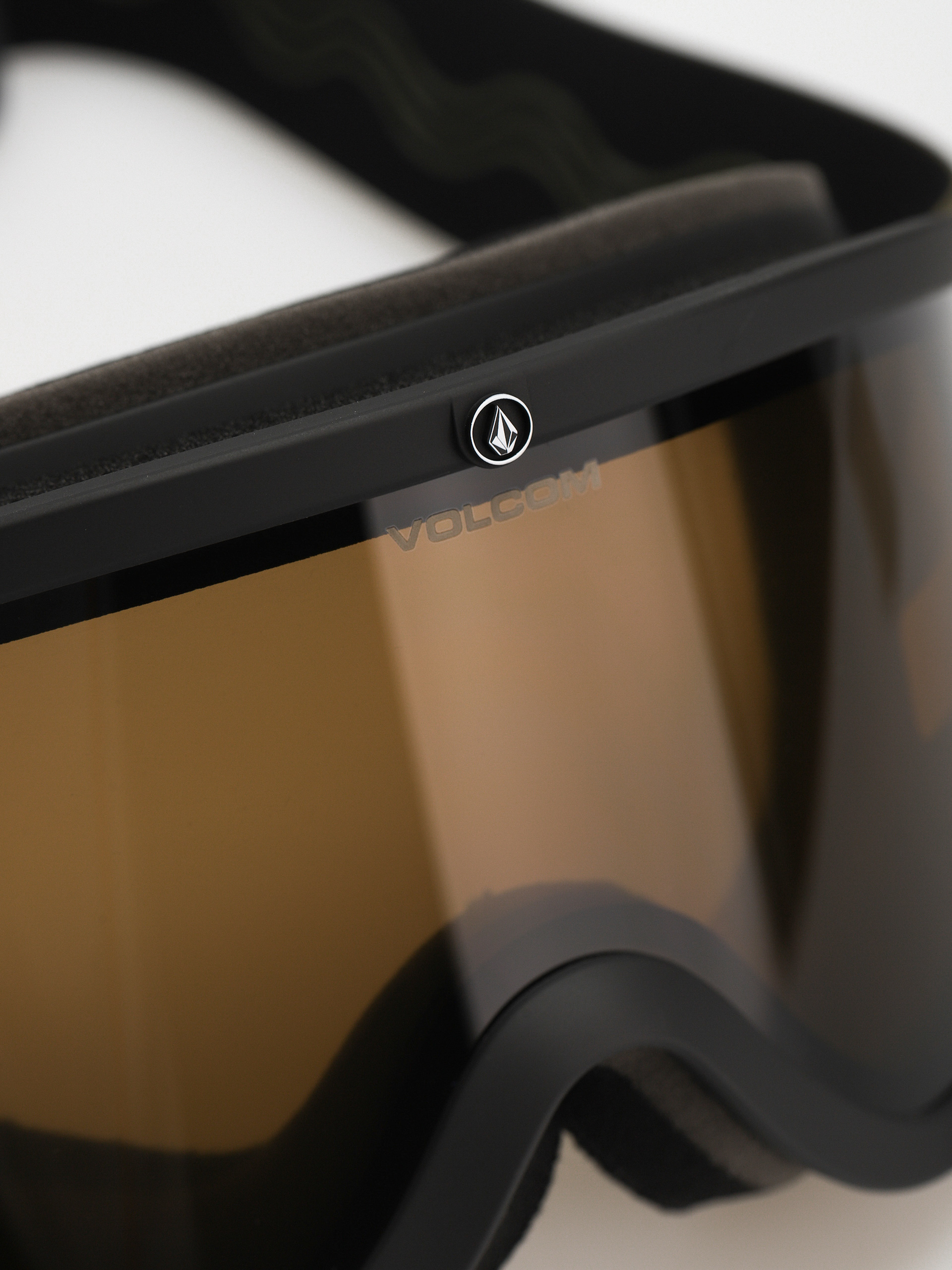 Brýle na snowboard Volcom Footprints (military/black/light bronze+bl yellow)