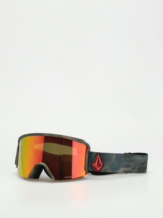 Brýle na snowboard Volcom Garden (cloudwash camo/red chrome+bl yellow)