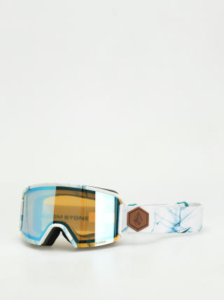 Brýle na snowboard Volcom Garden (white ice/ice chrome+bl dark grey)
