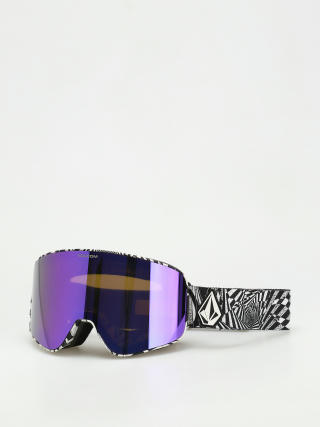 Brýle na snowboard Volcom Odyssey (op art/purple/purple chrome+bl yellow)