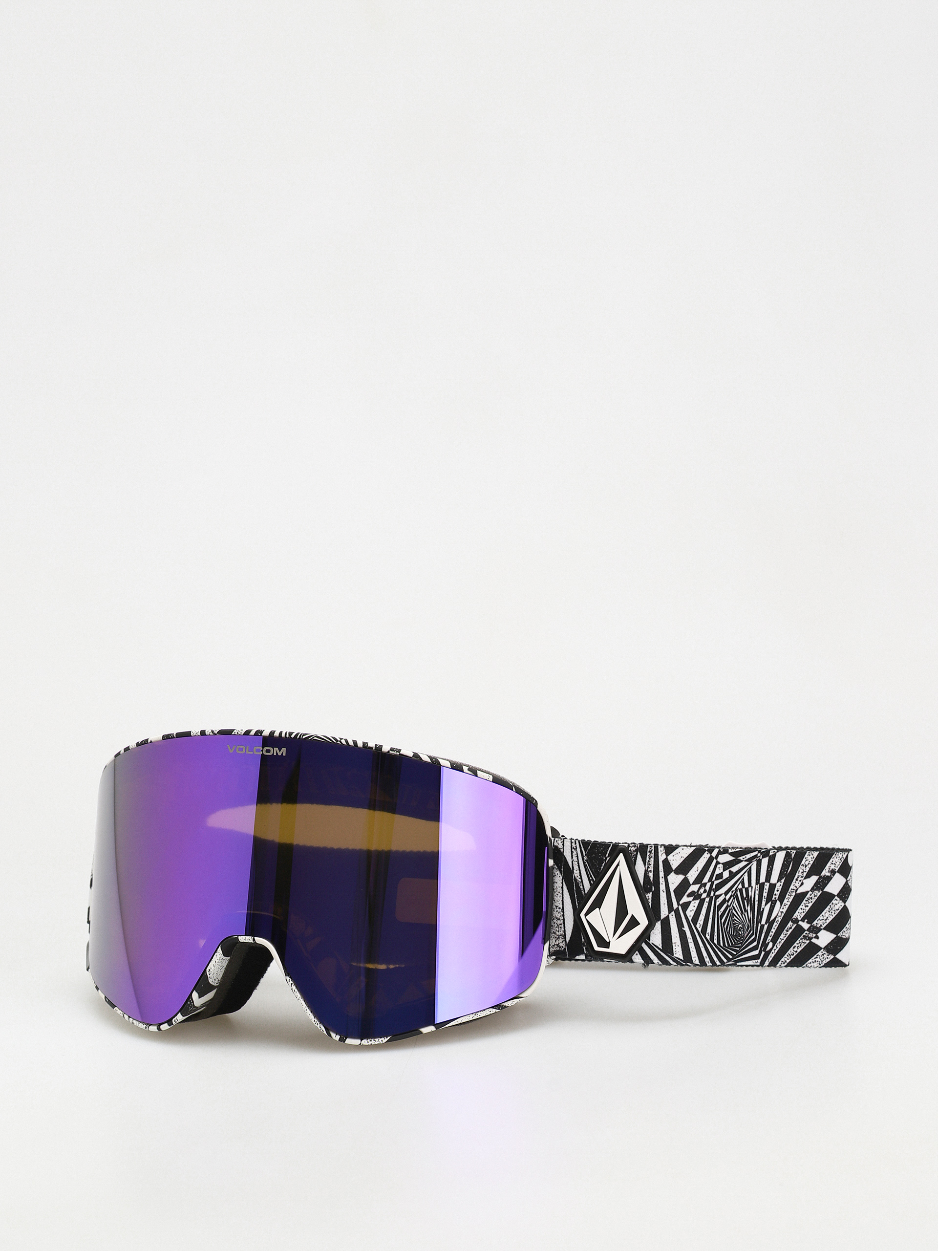 Brýle na snowboard Volcom Odyssey (op art/purple/purple chrome+bl yellow)