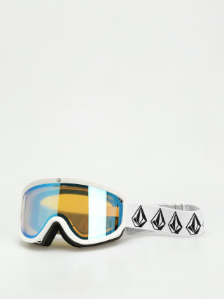 Brýle na snowboard Volcom Footprints (matte white stone/ice chrome+bl dark grey)