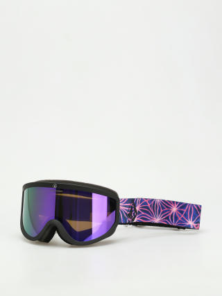 Brýle na snowboard Volcom Footprints (mike ravelson/purple chrome+bl yellow)