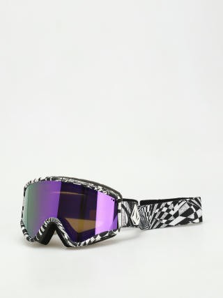 Brýle na snowboard Volcom Yae (op art/purple chrome+bl yellow)