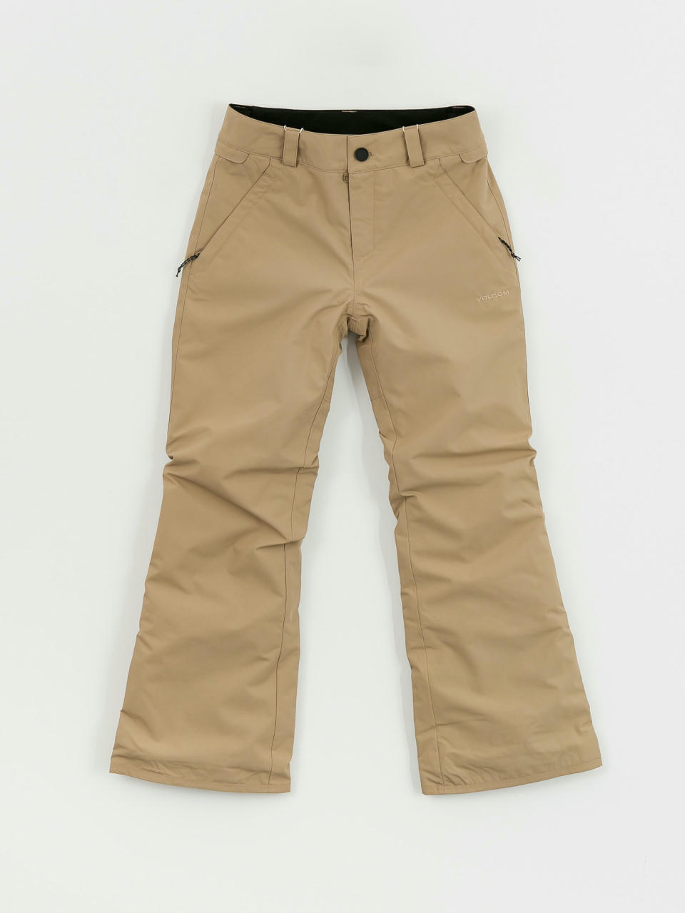 Snowboardové kalhoty Volcom Freakin Chino Youth Ins JR (dark khaki)