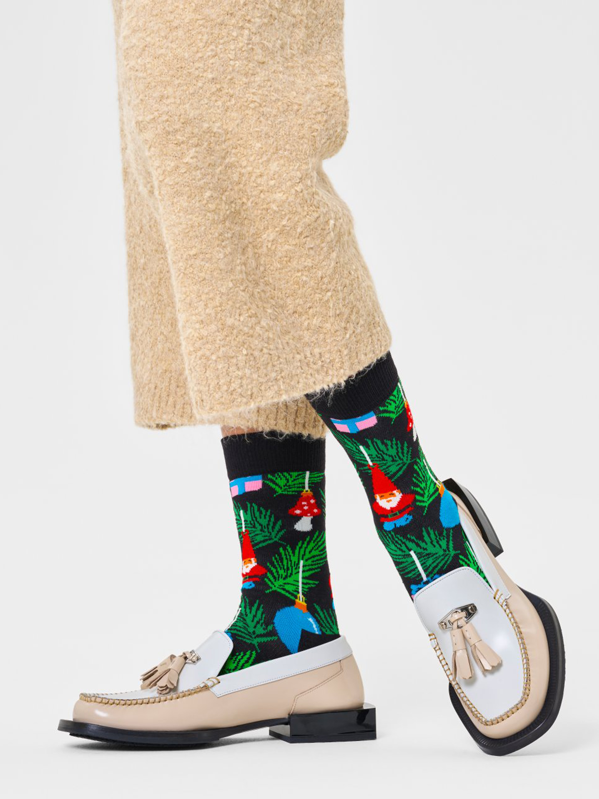 Ponožky Happy Socks Christmas Tree Decoration (black)