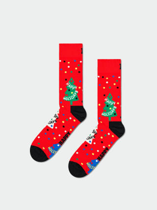 Ponožky Happy Socks Happy Holidays (red)
