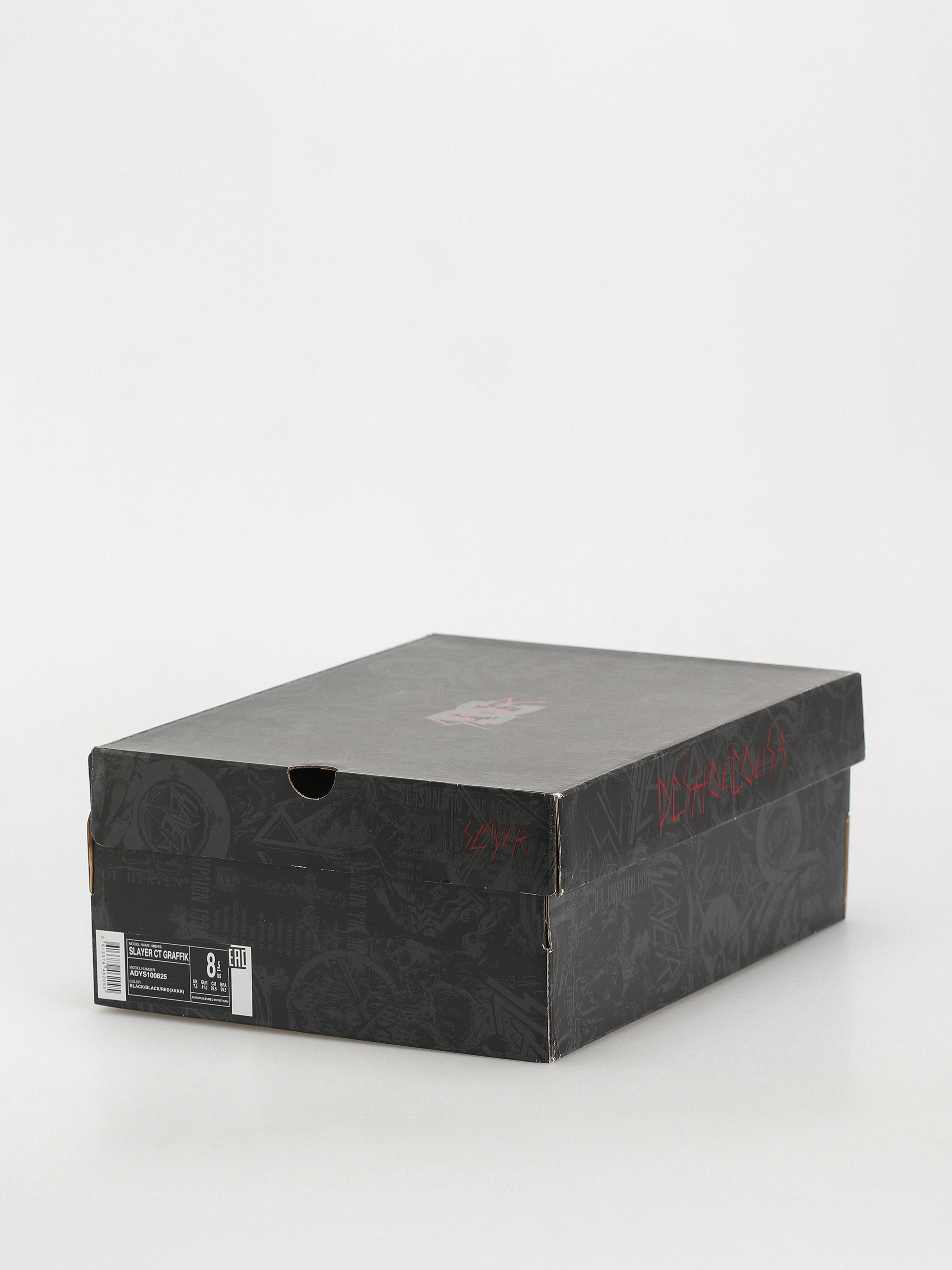 Boty DC X Slayer Court Graffik (black/black/red)