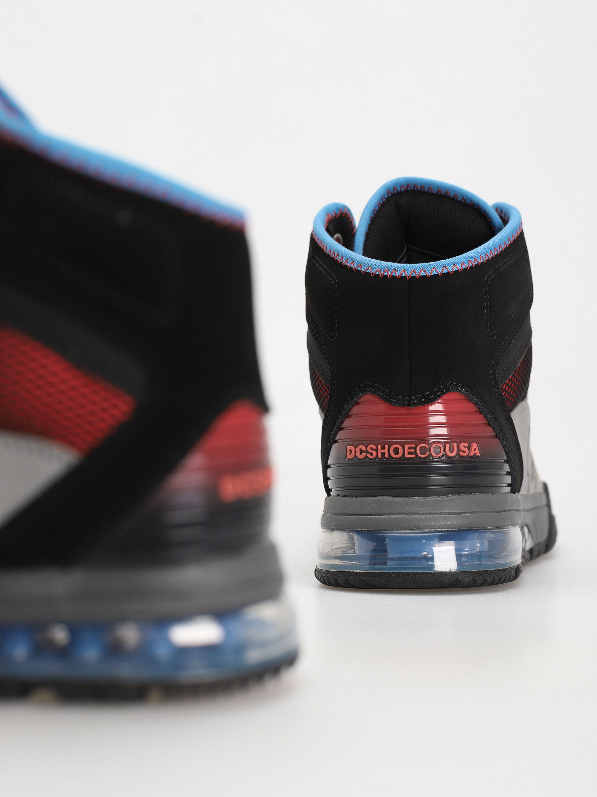 Boty DC Versatile Hi (grey/blue ashes)