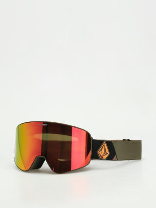 Brýle na snowboard Volcom Odyssey (military/gold/red chrome+bl yellow)