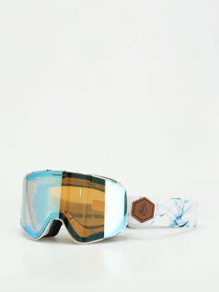 Brýle na snowboard Volcom Odyssey (white ice/ice chrome+bl dark grey)